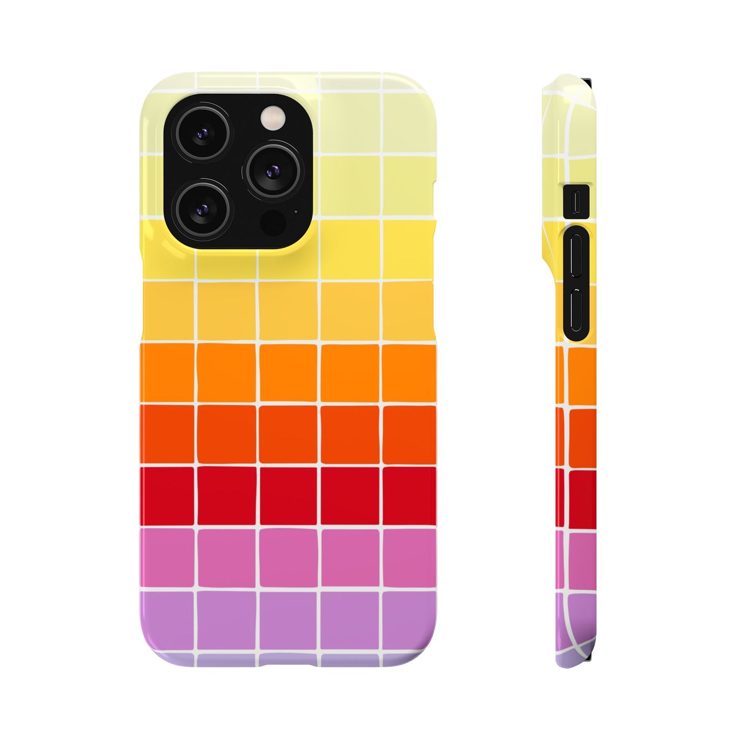 Colourful Squares - Slim Case