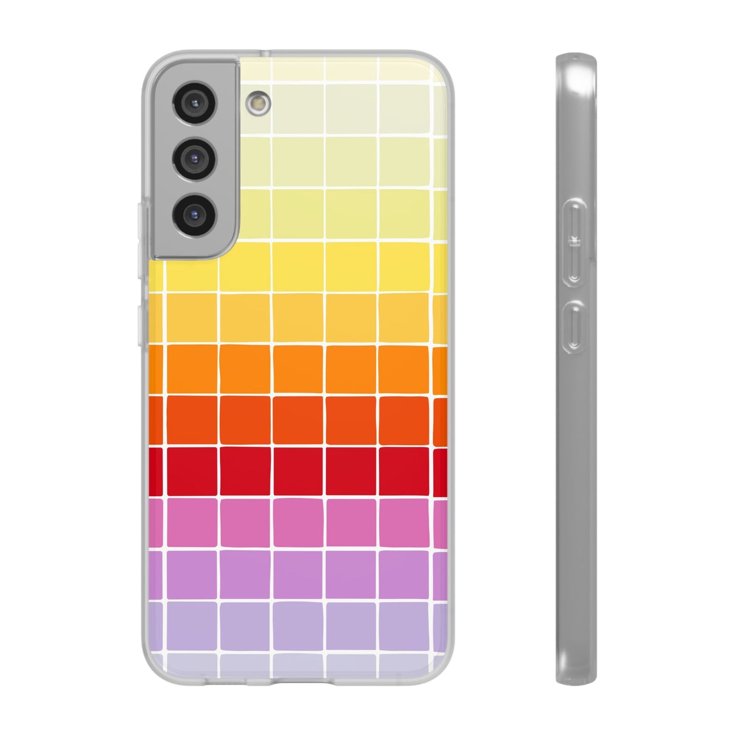 Colourful Squares - Flexi Case