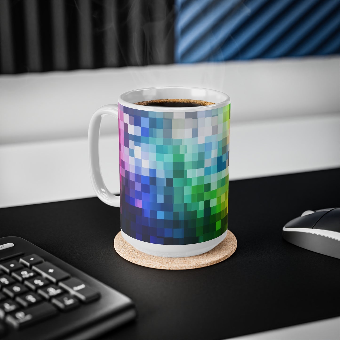 Coffee Mug - Happy Pixels