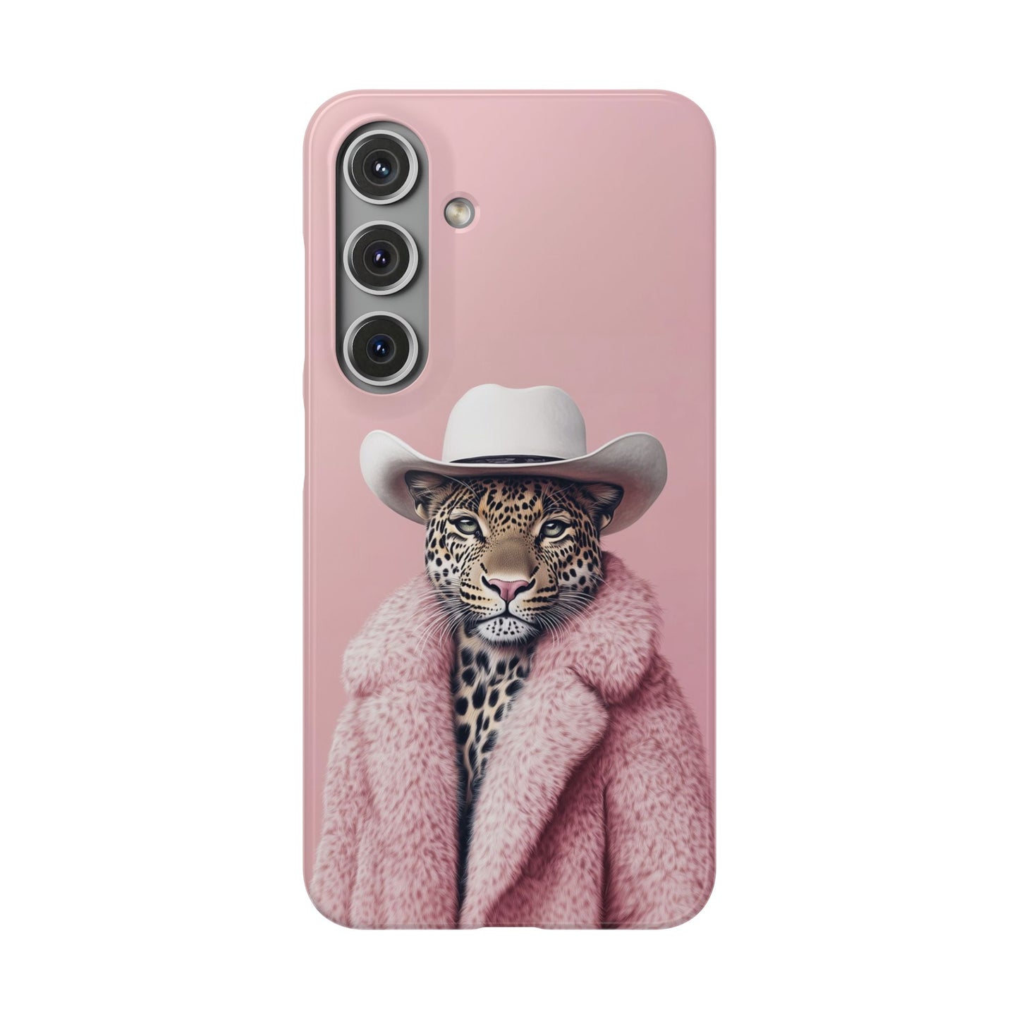 Leopard Fur Coat - Slim Case