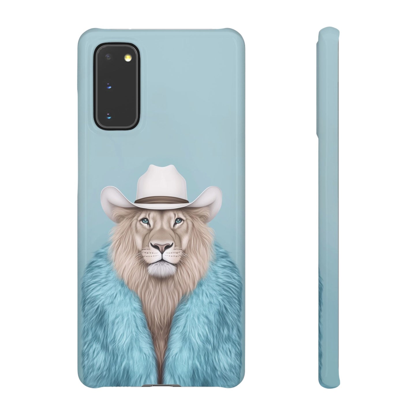 Lion in Fur Coat