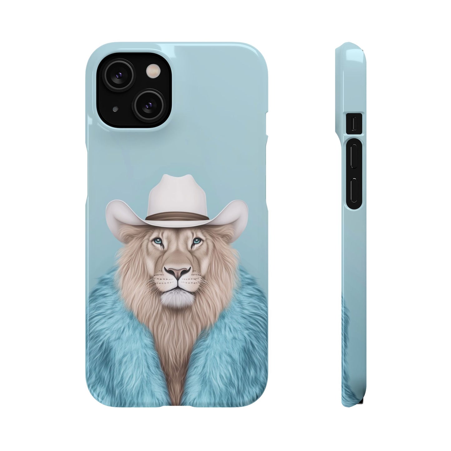 Lion in Fur Coat