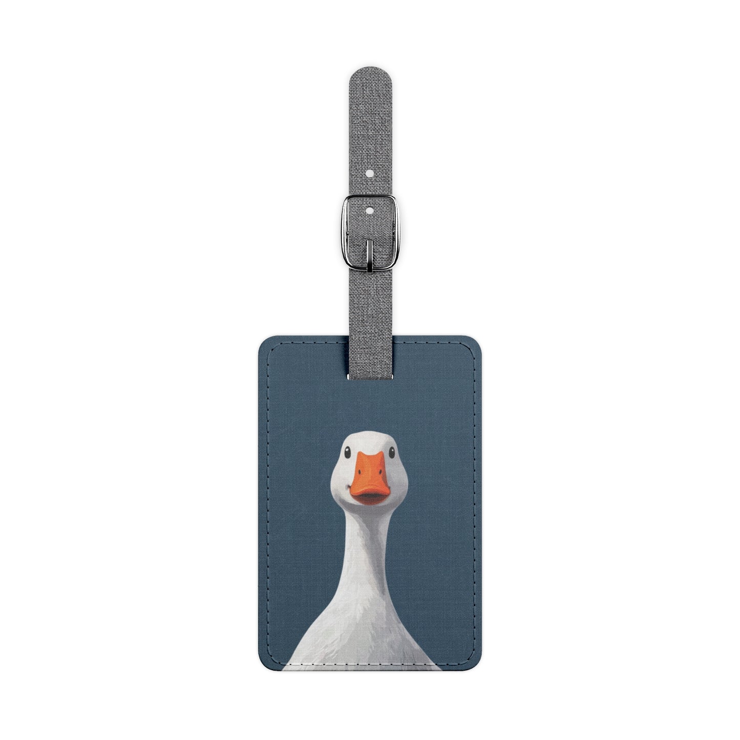 Canvas Backed Luggage Tag - Silly Goose