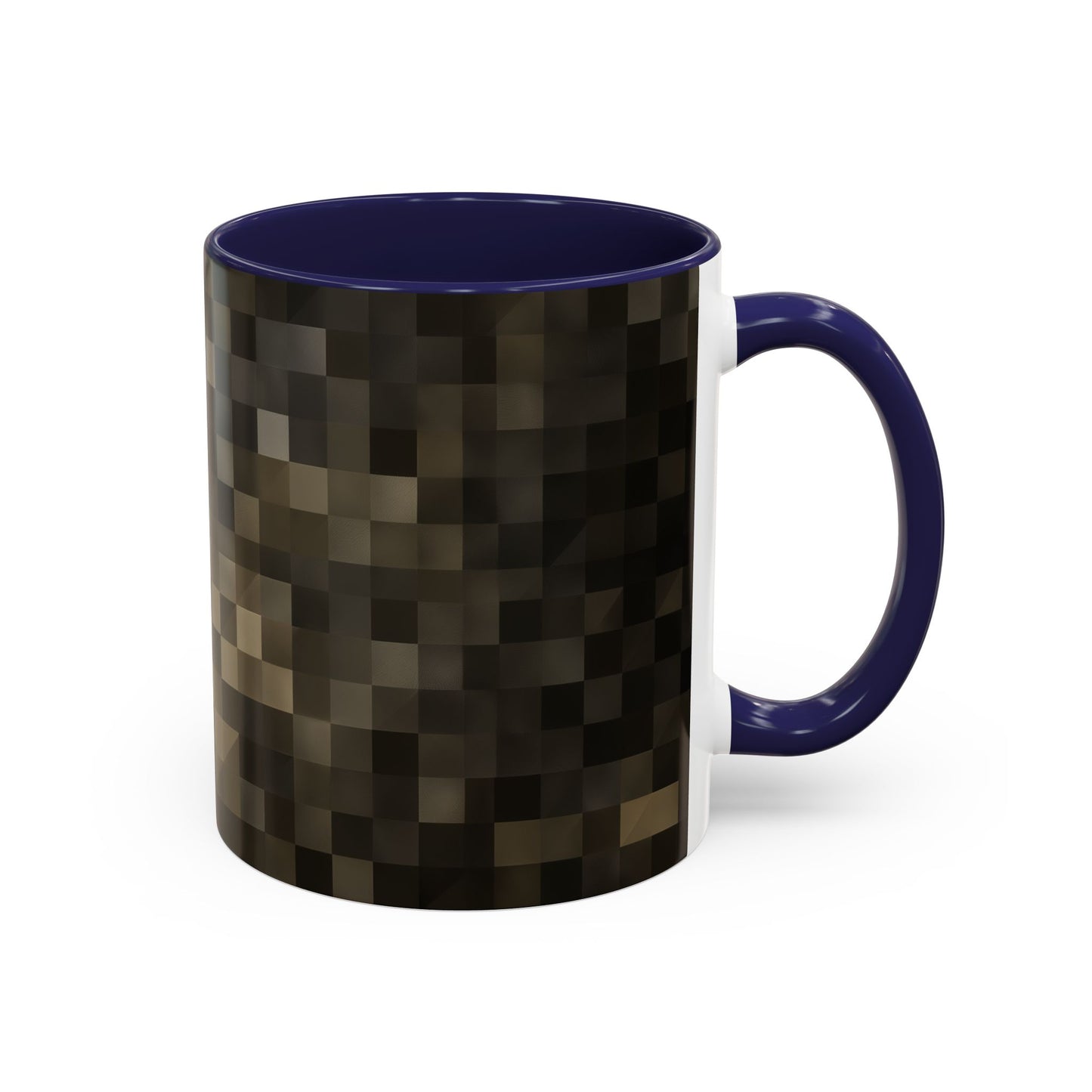 Accent Colour Mug - Stone Pixels