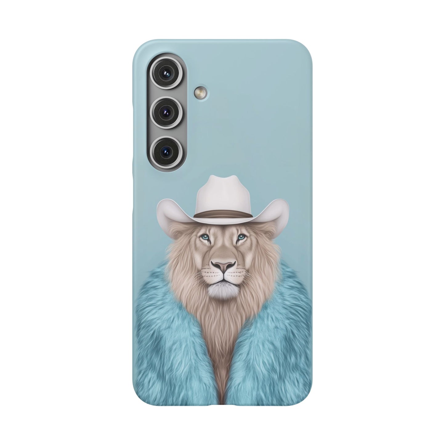Lion in Fur Coat