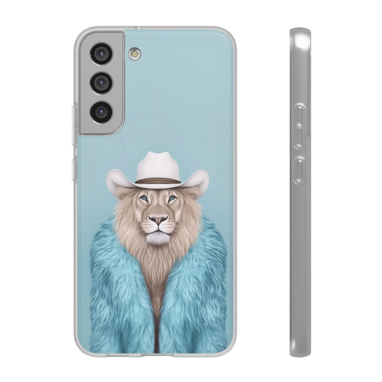 Lion in Fur Coat