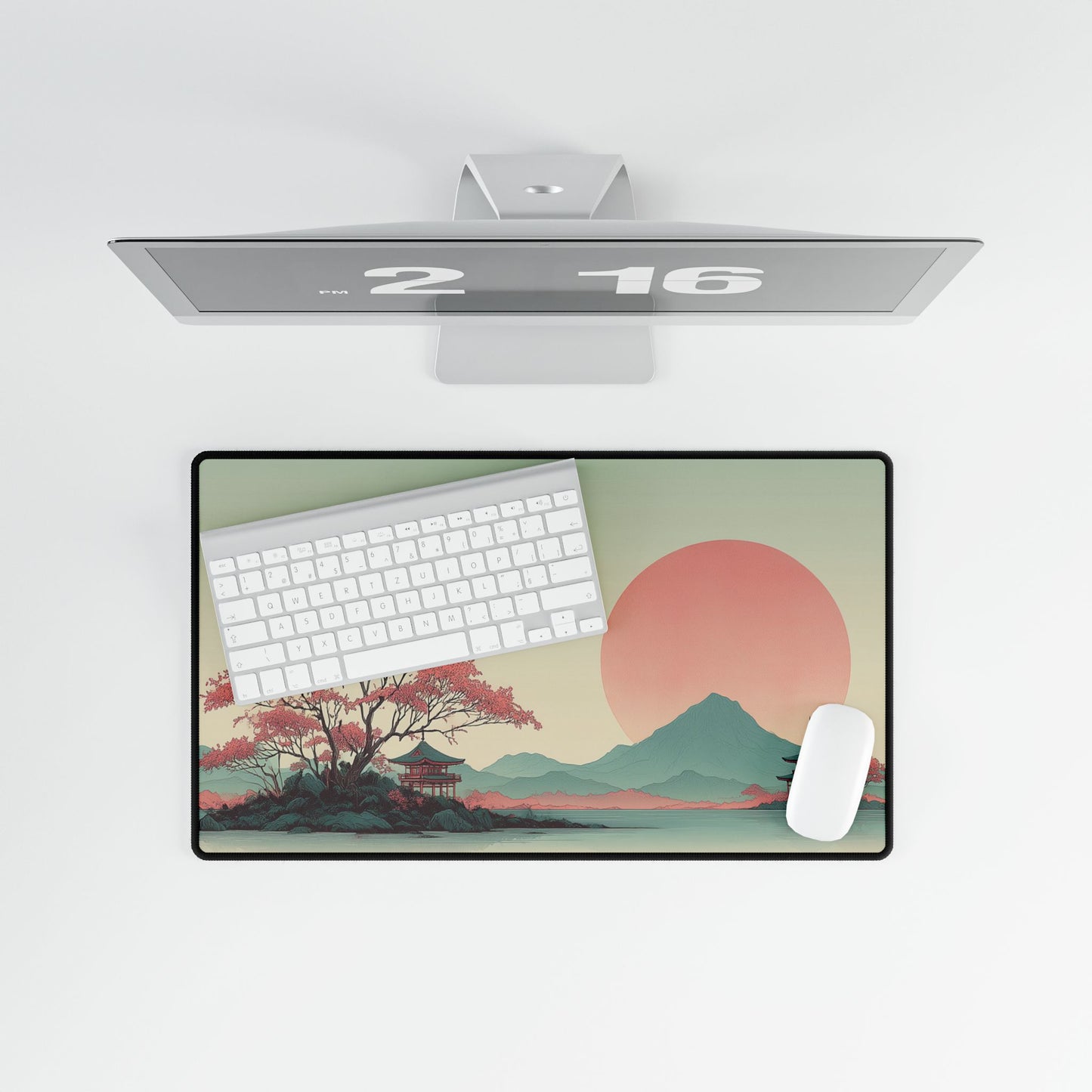 Desk Pad - 3 sizes - Japanese Landscape
