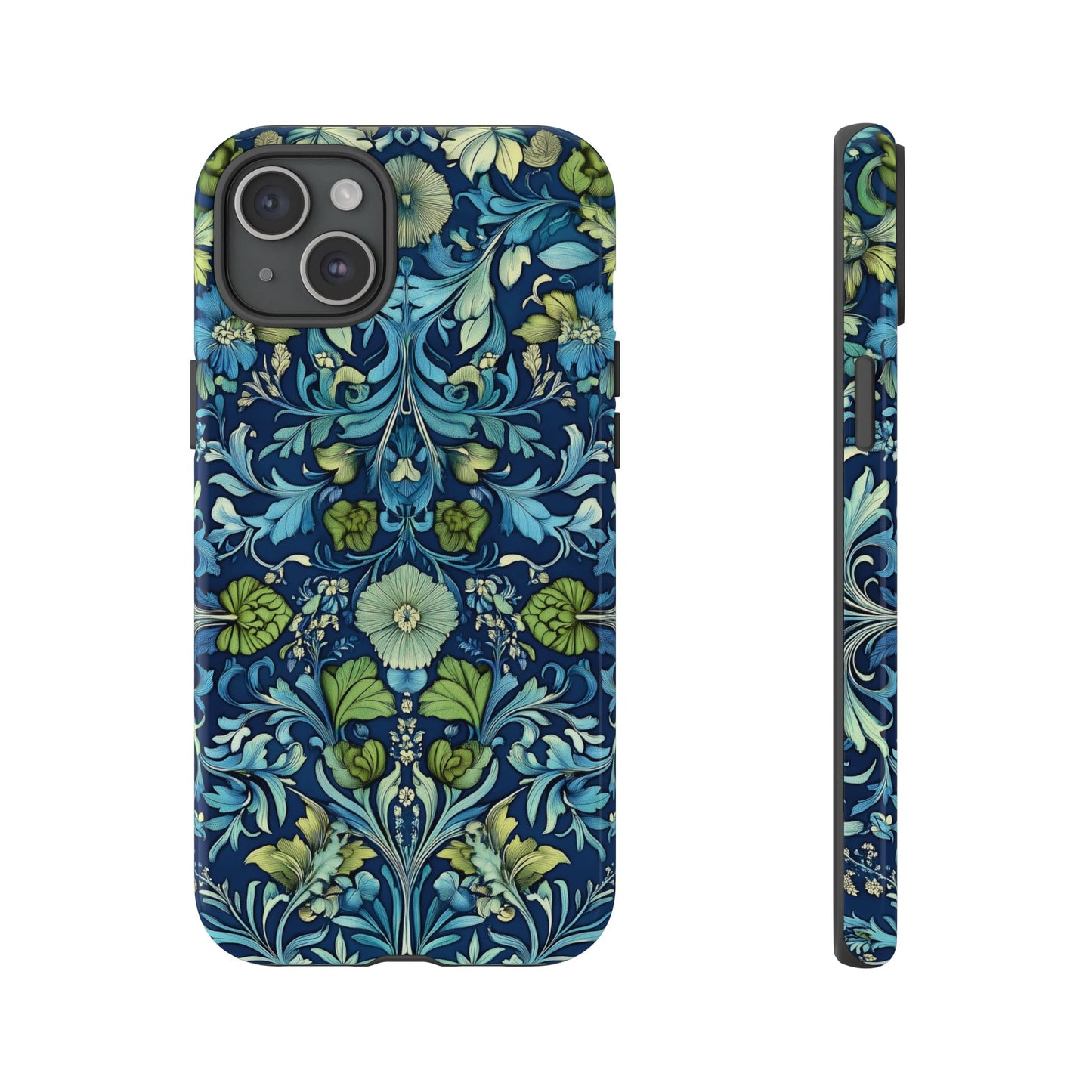 Blue William Morris Style - Tough Case