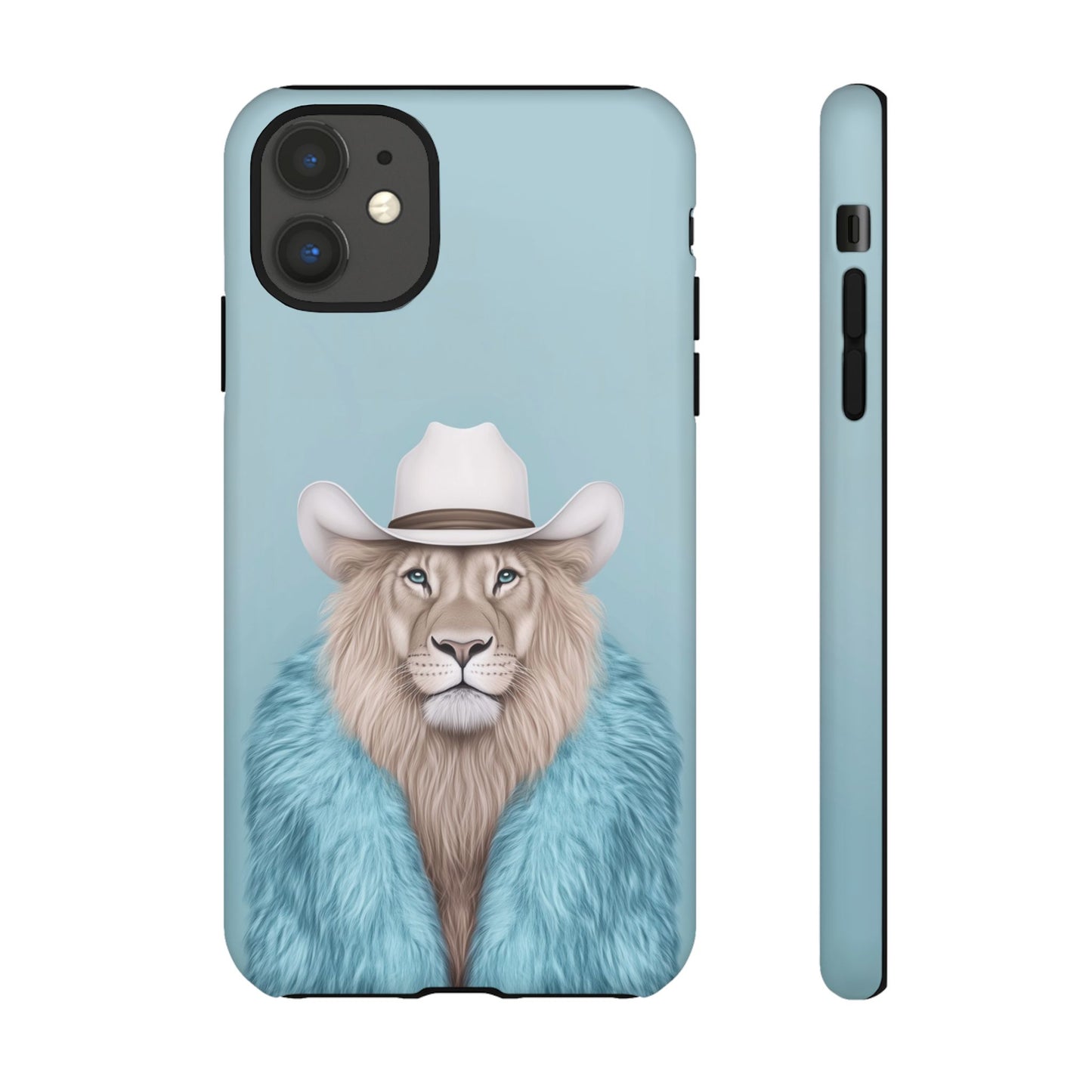 Lion in Fur Coat