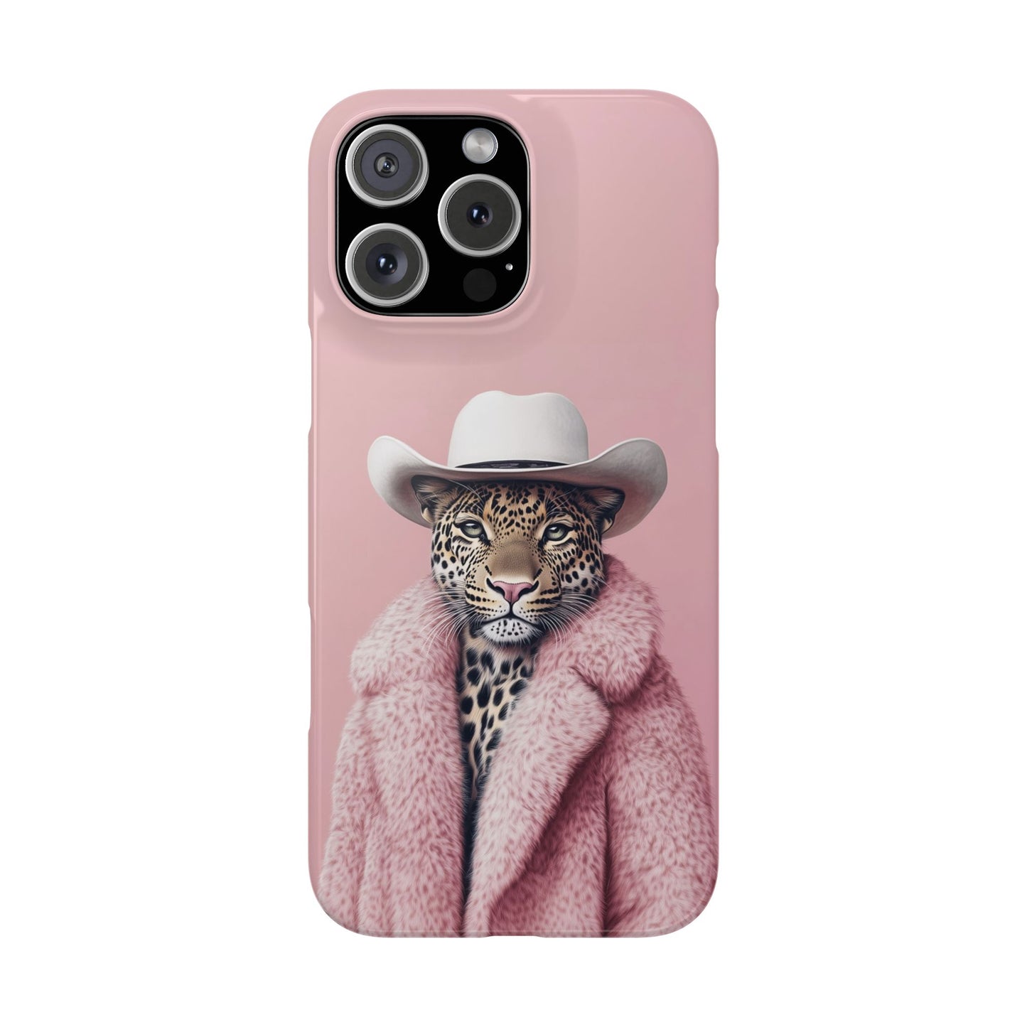 Leopard Fur Coat - Slim Case