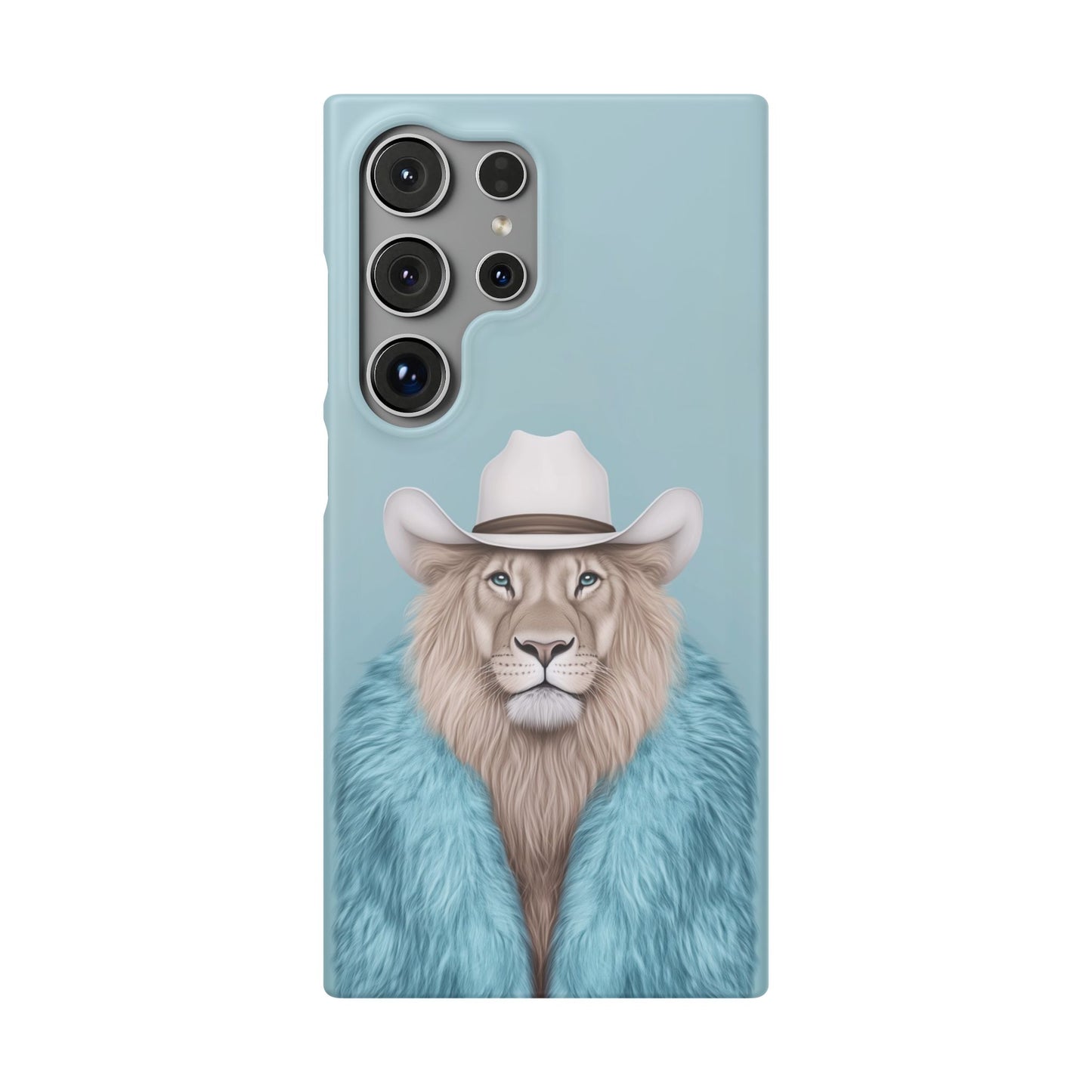 Lion in Fur Coat