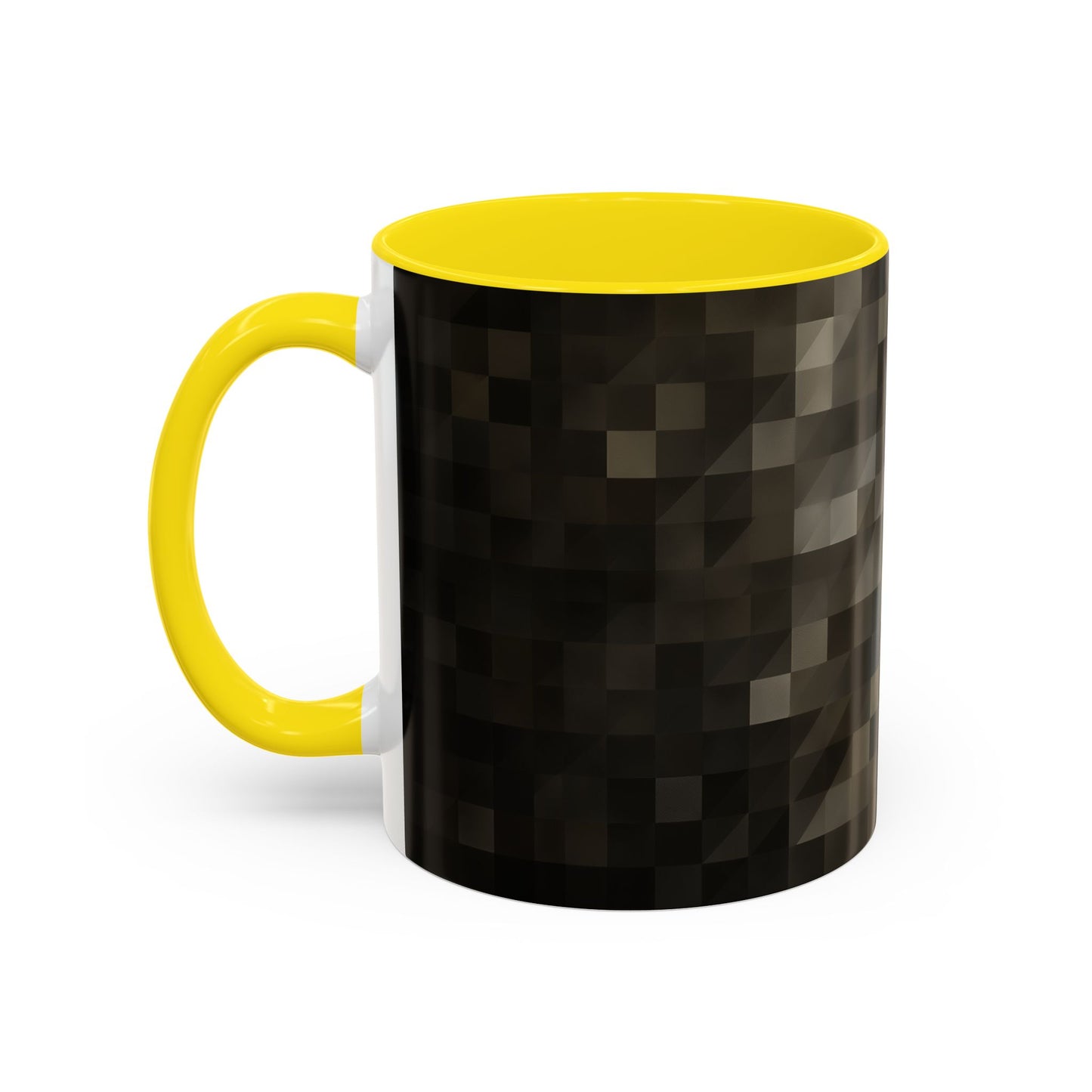 Accent Colour Mug - Stone Pixels