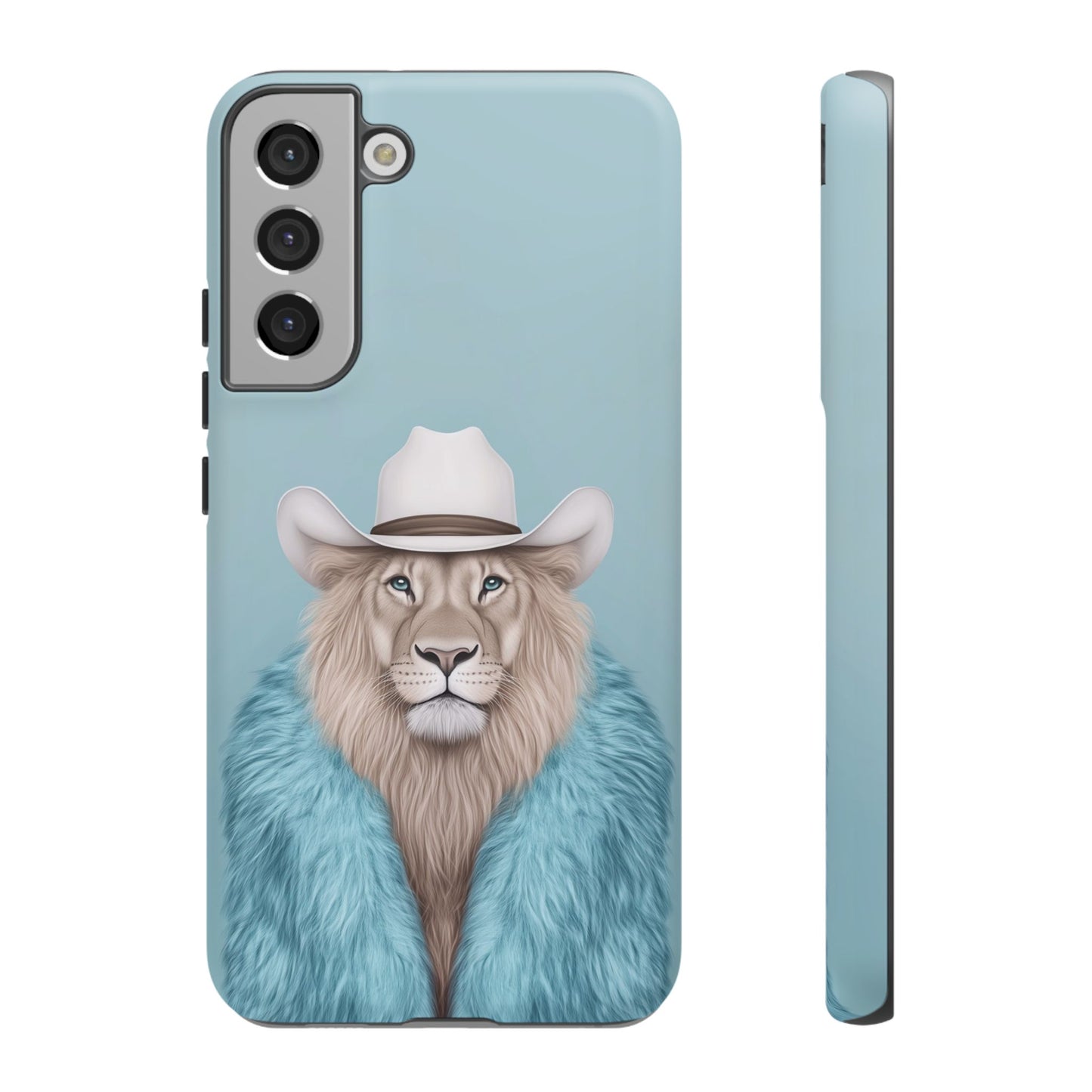Lion in Fur Coat