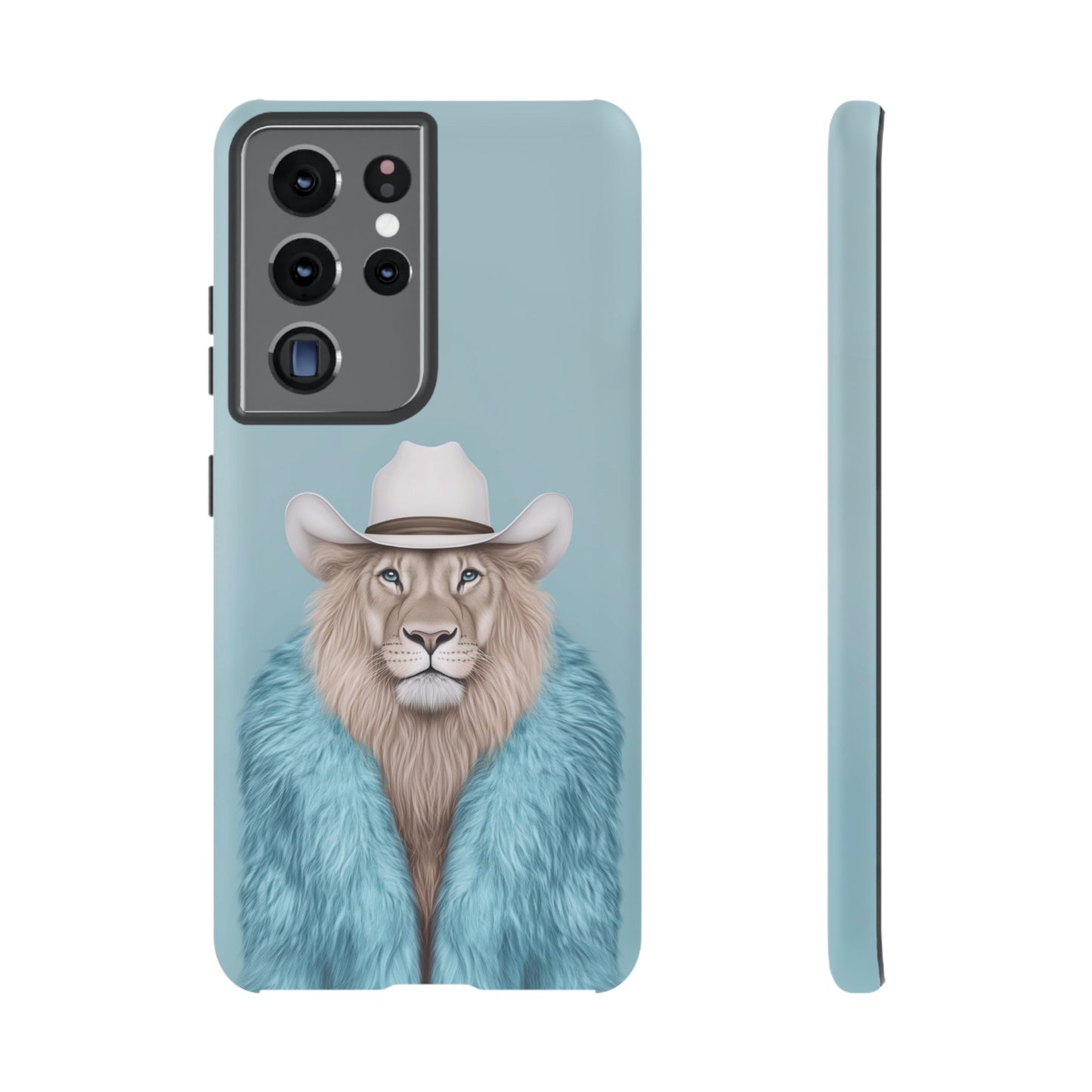 Lion in Fur Coat