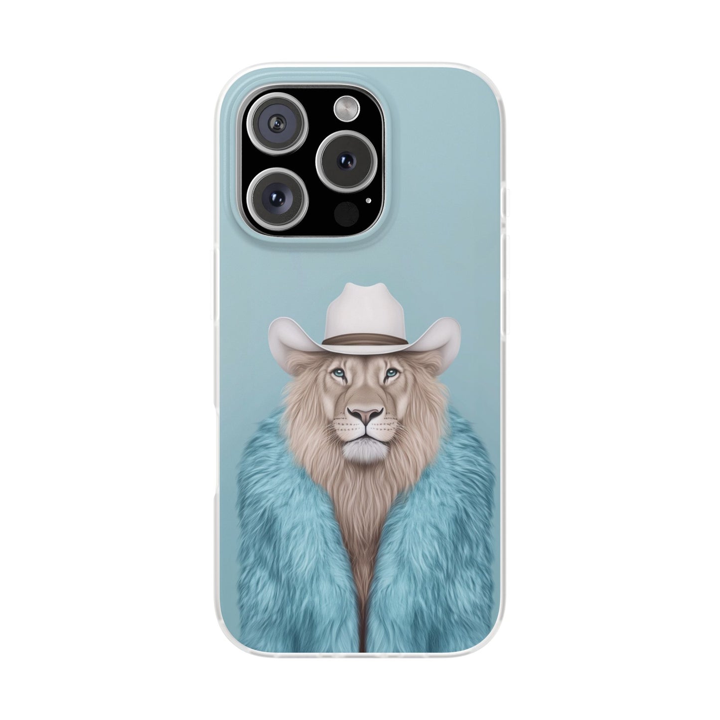 Lion in Fur Coat
