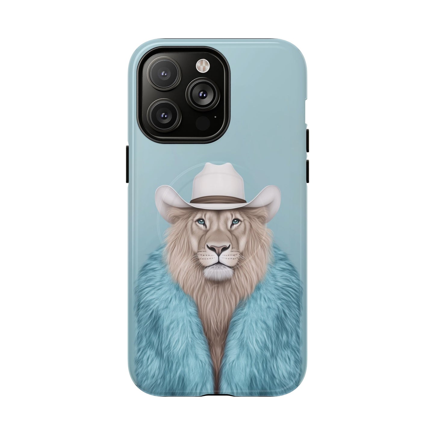 Lion in Fur Coat