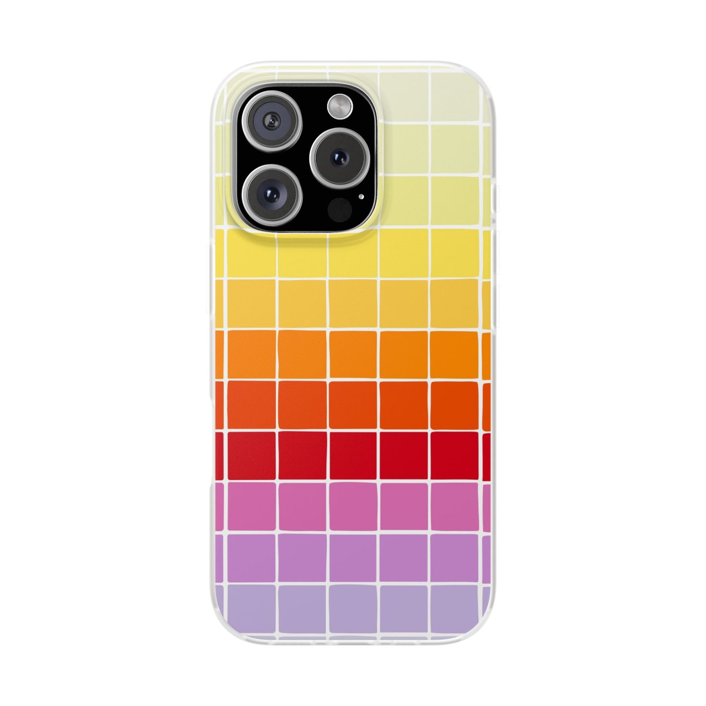 Colourful Squares - Flexi Case