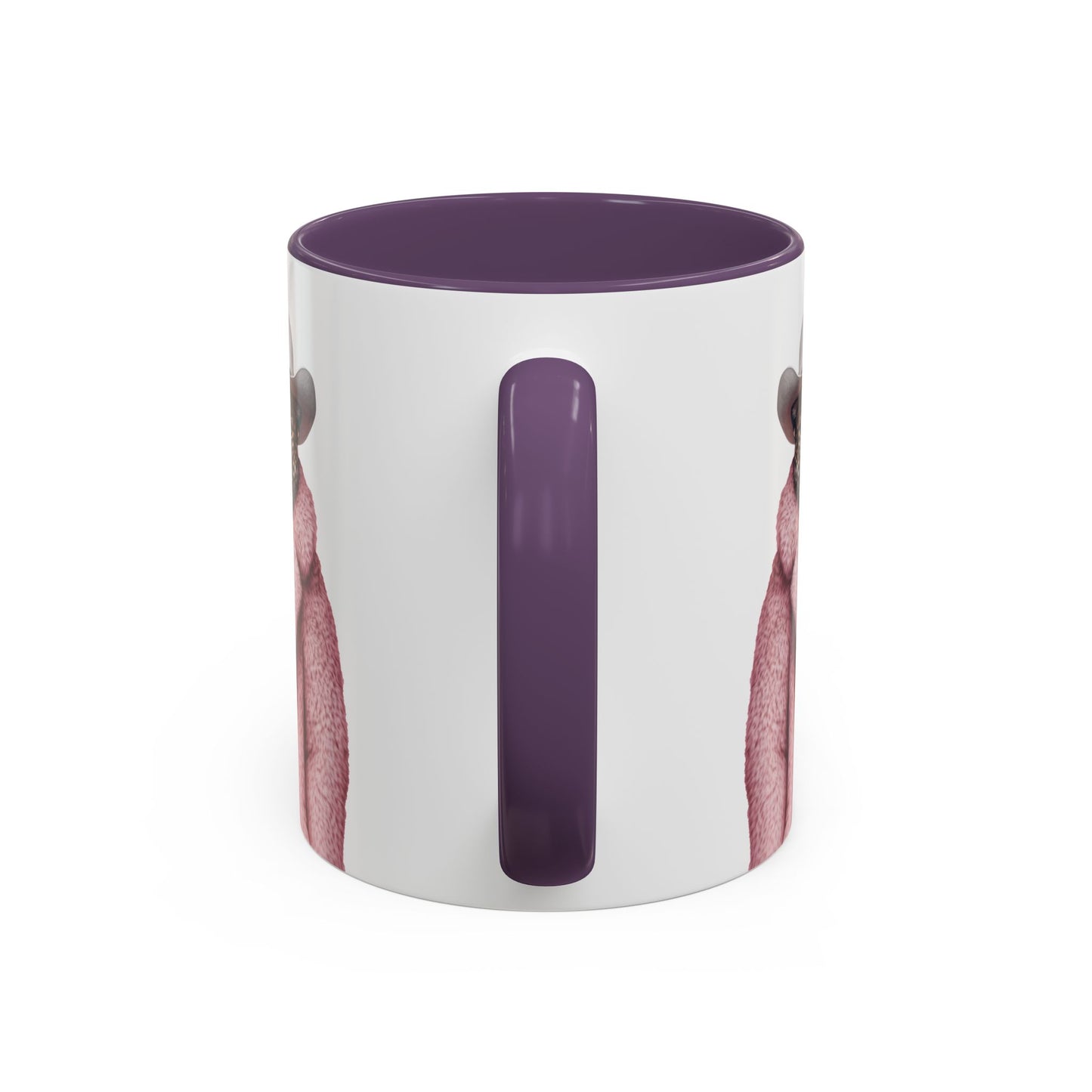 Coffee Mug - Cool Cat in Pink Fur