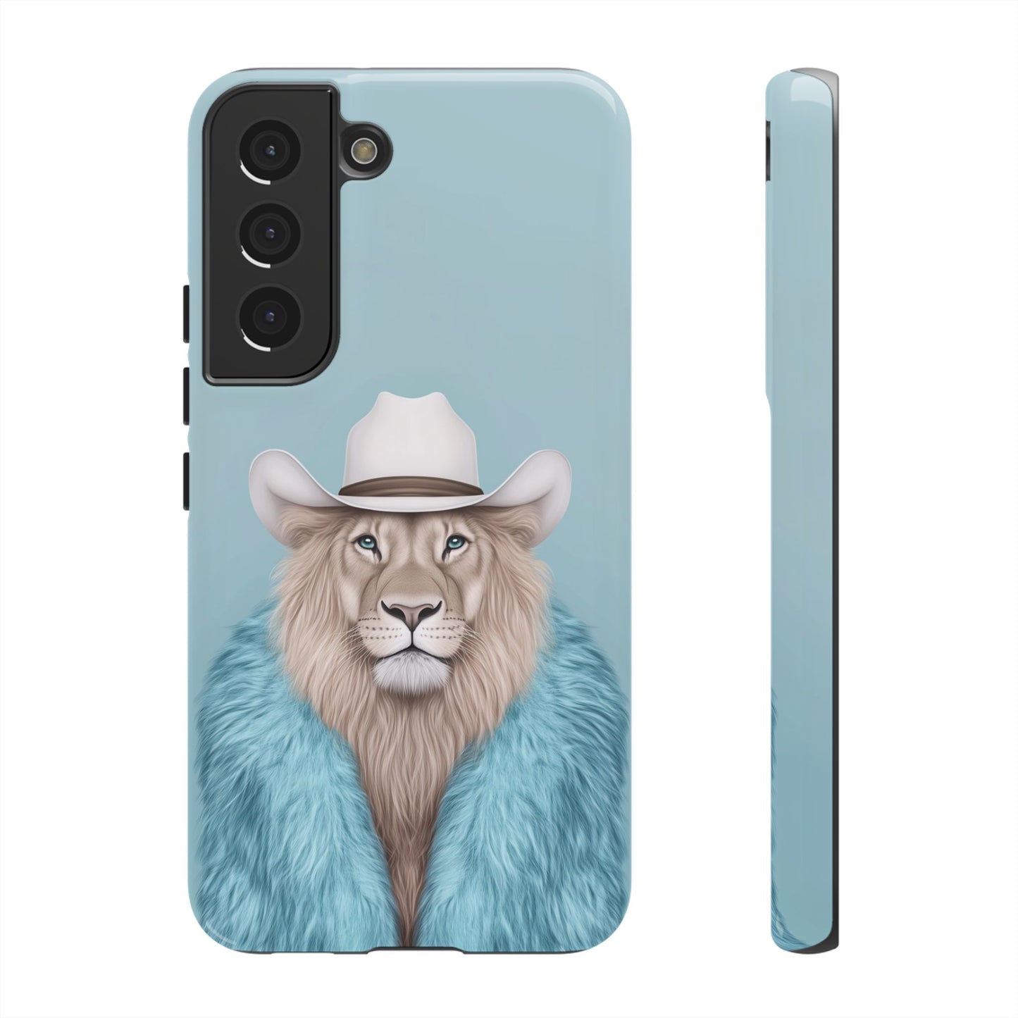 Lion in Fur Coat