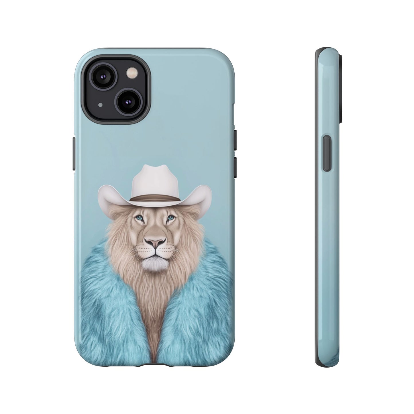 Lion in Fur Coat