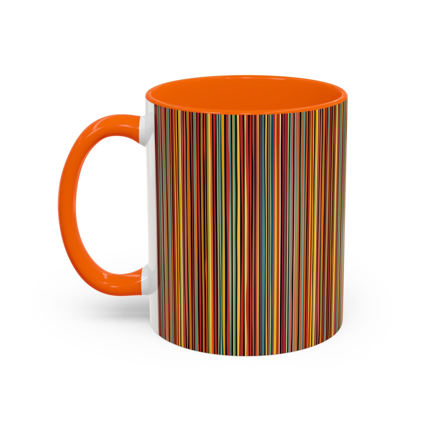 Coffee Mug - Vibrant Coloured Lines