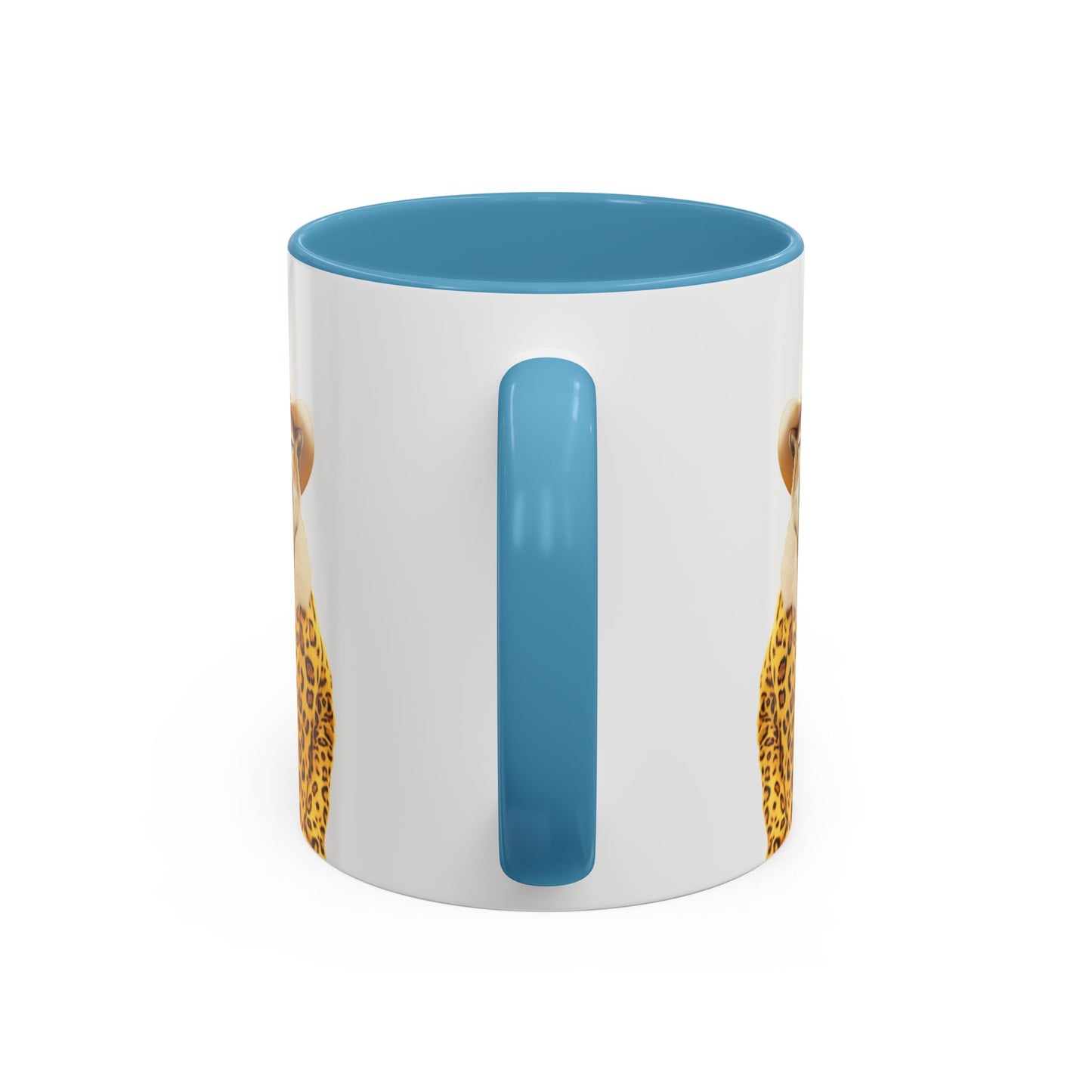 Coffee Mug - Cool Cat in Leopard Fur