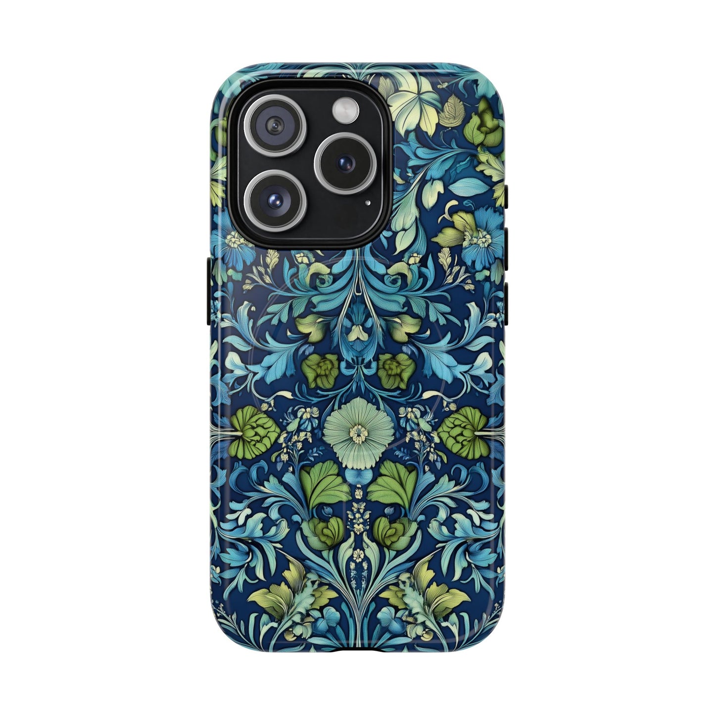 Blue William Morris Inspired
