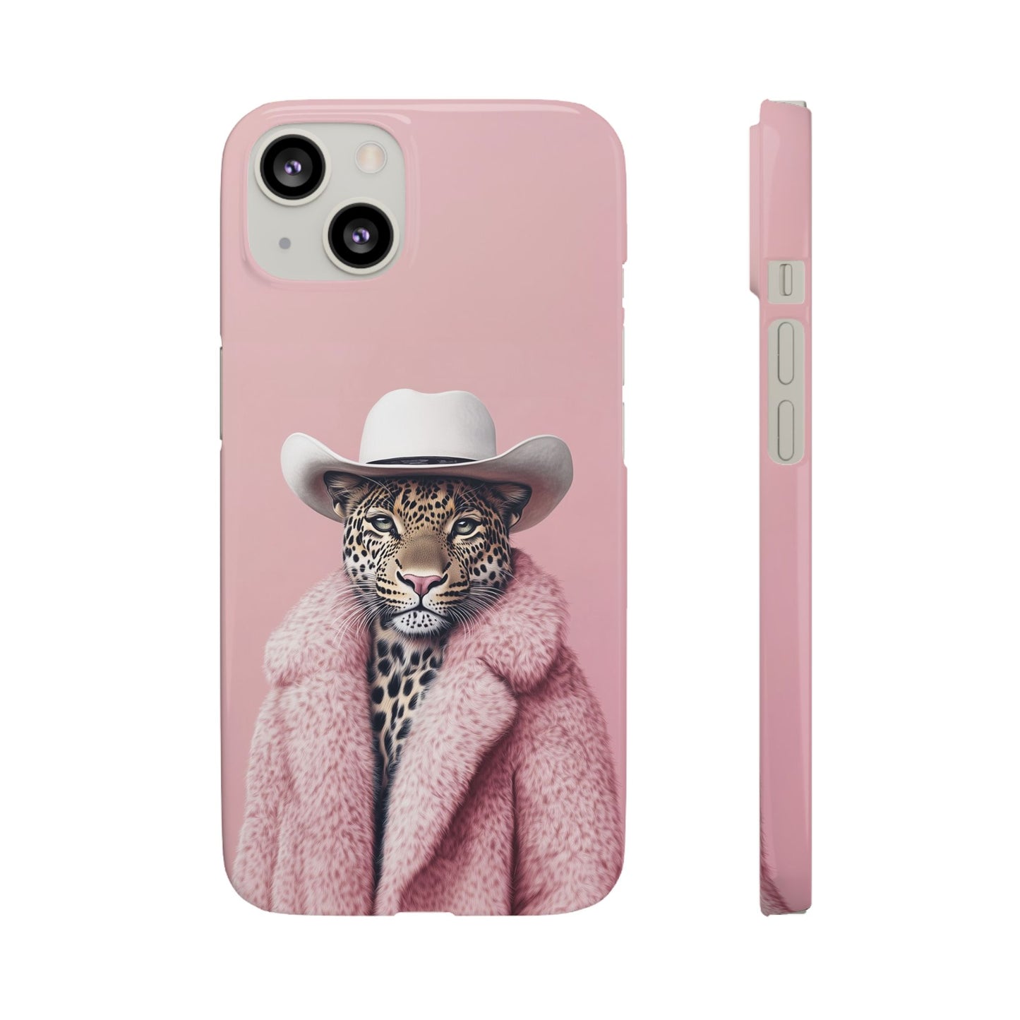 Leopard Fur Coat - Slim Case