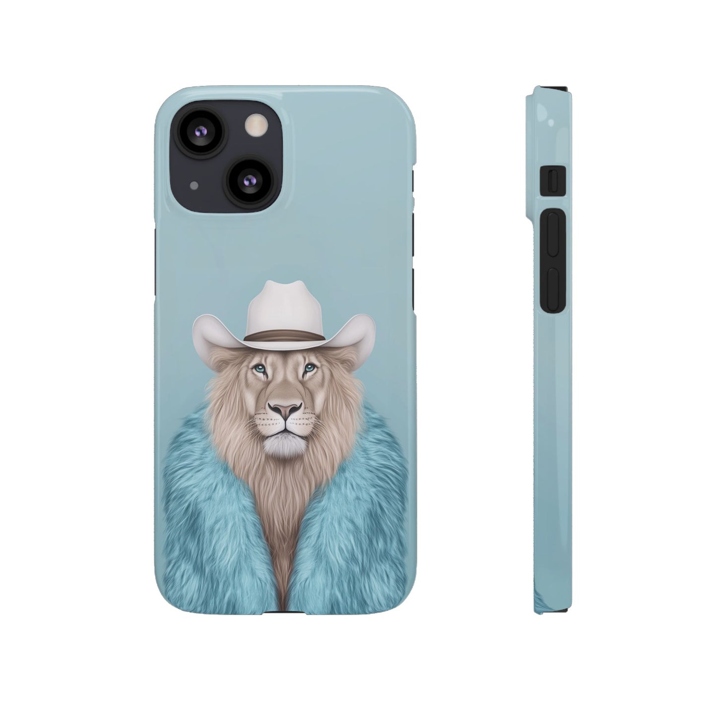 Lion in Fur Coat
