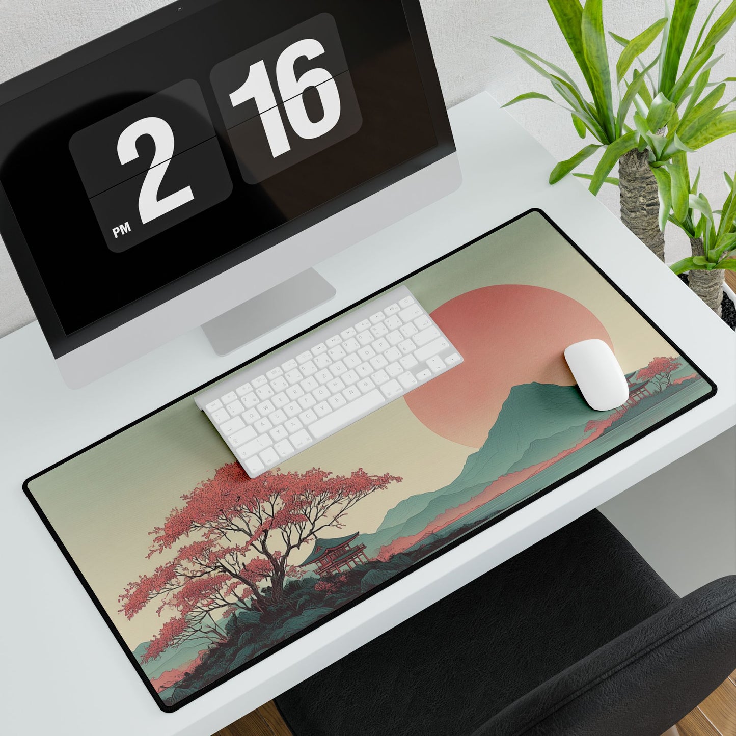 Desk Pad - 3 sizes - Japanese Landscape