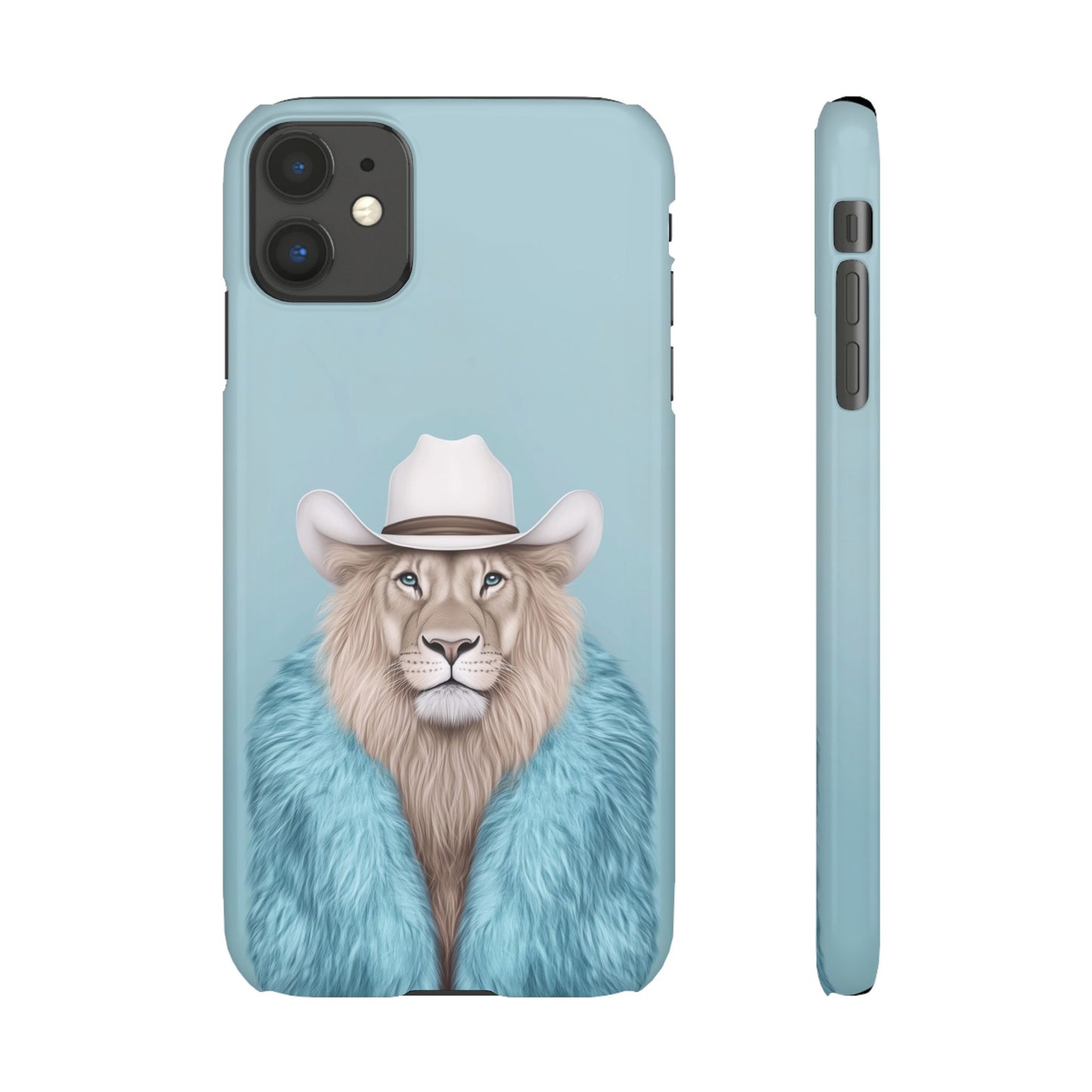Lion in Fur Coat