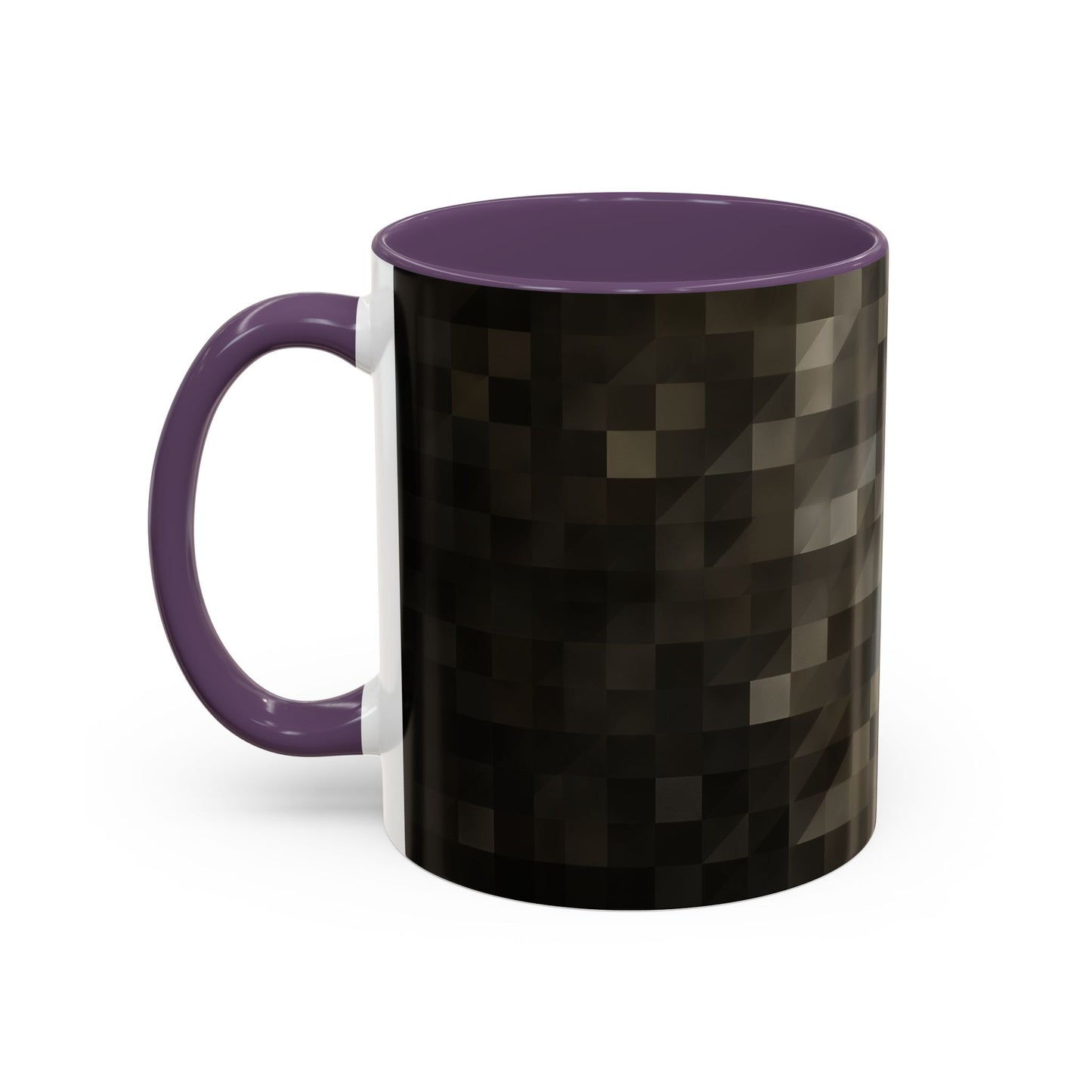 Accent Colour Mug - Stone Pixels
