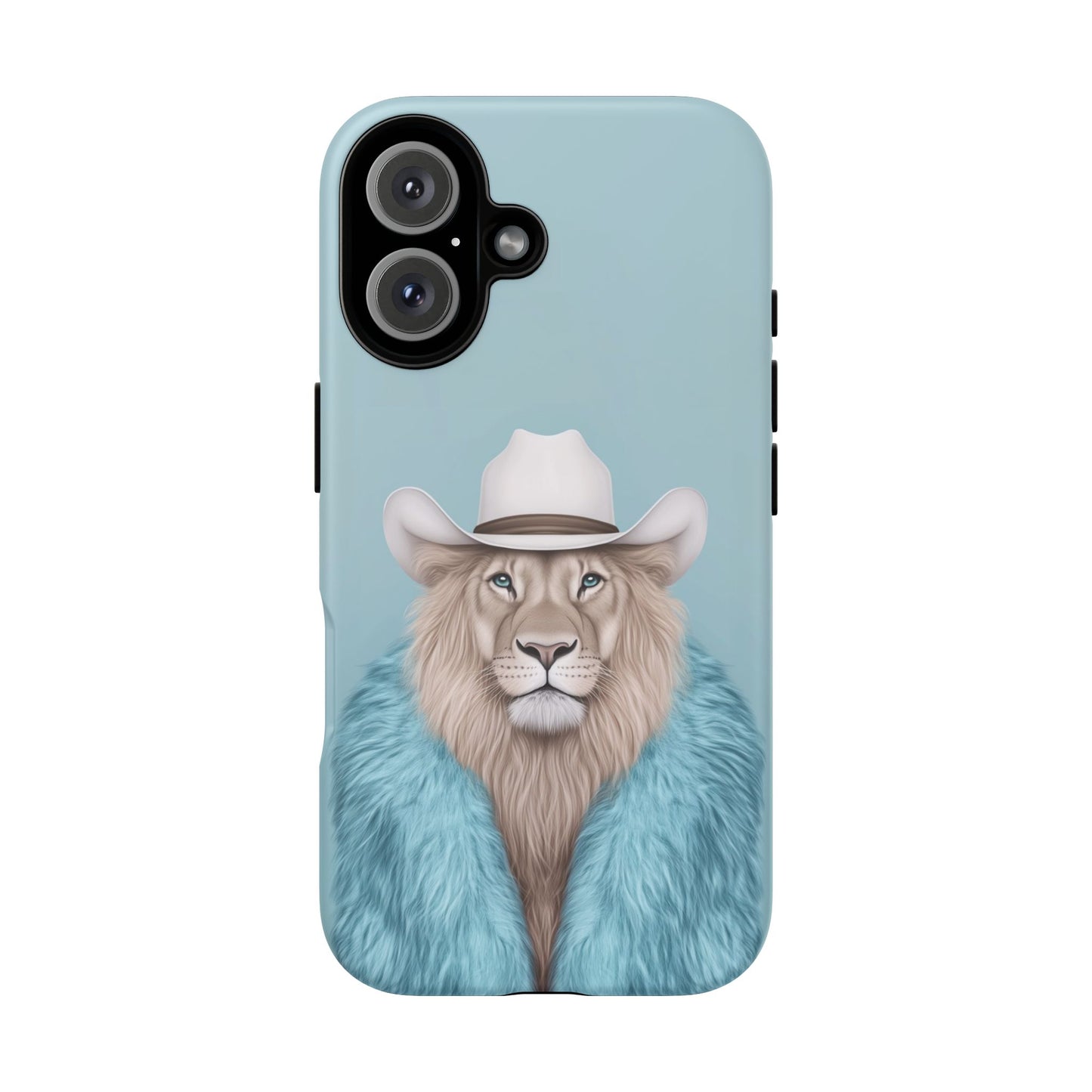 Lion in Fur Coat