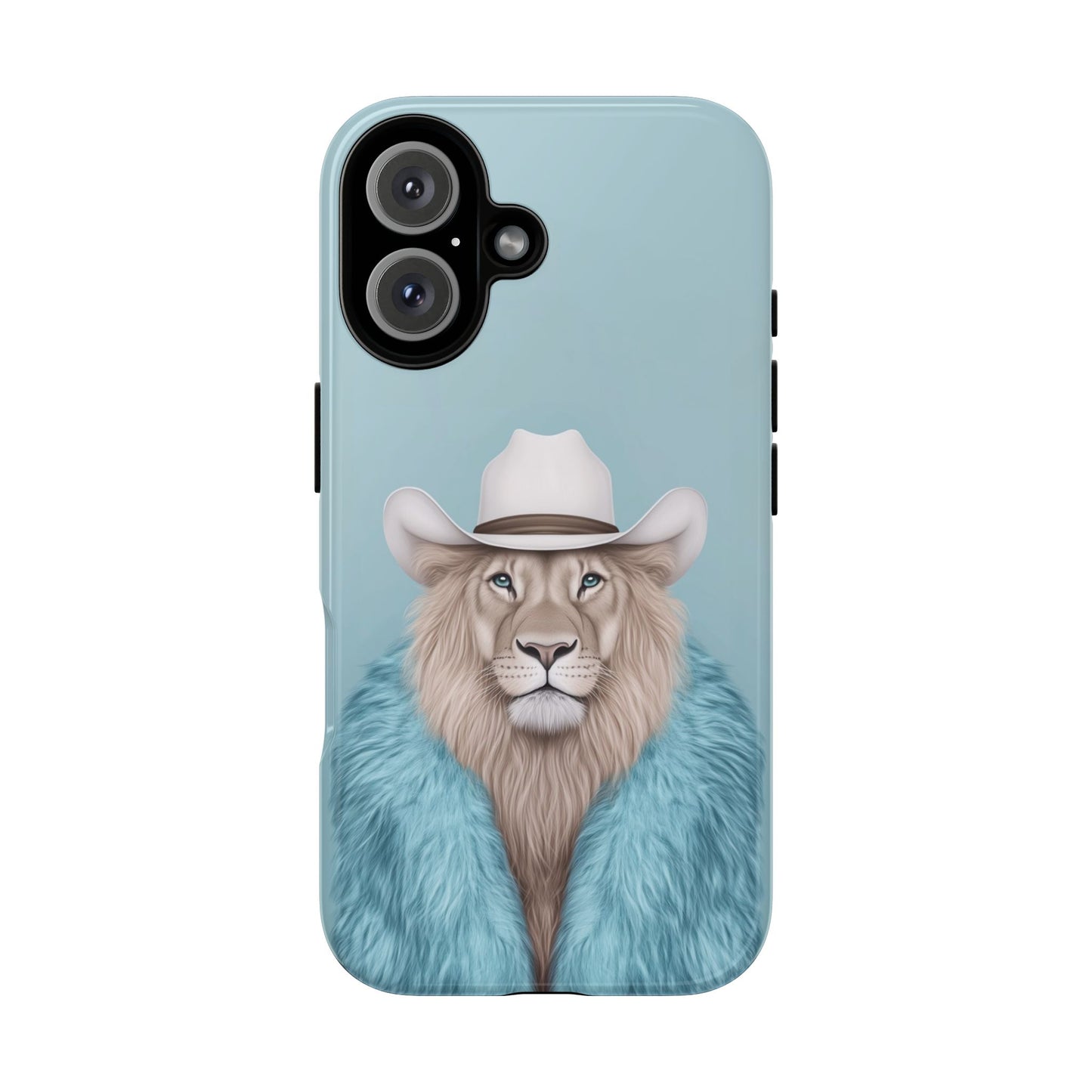 Lion in Fur Coat