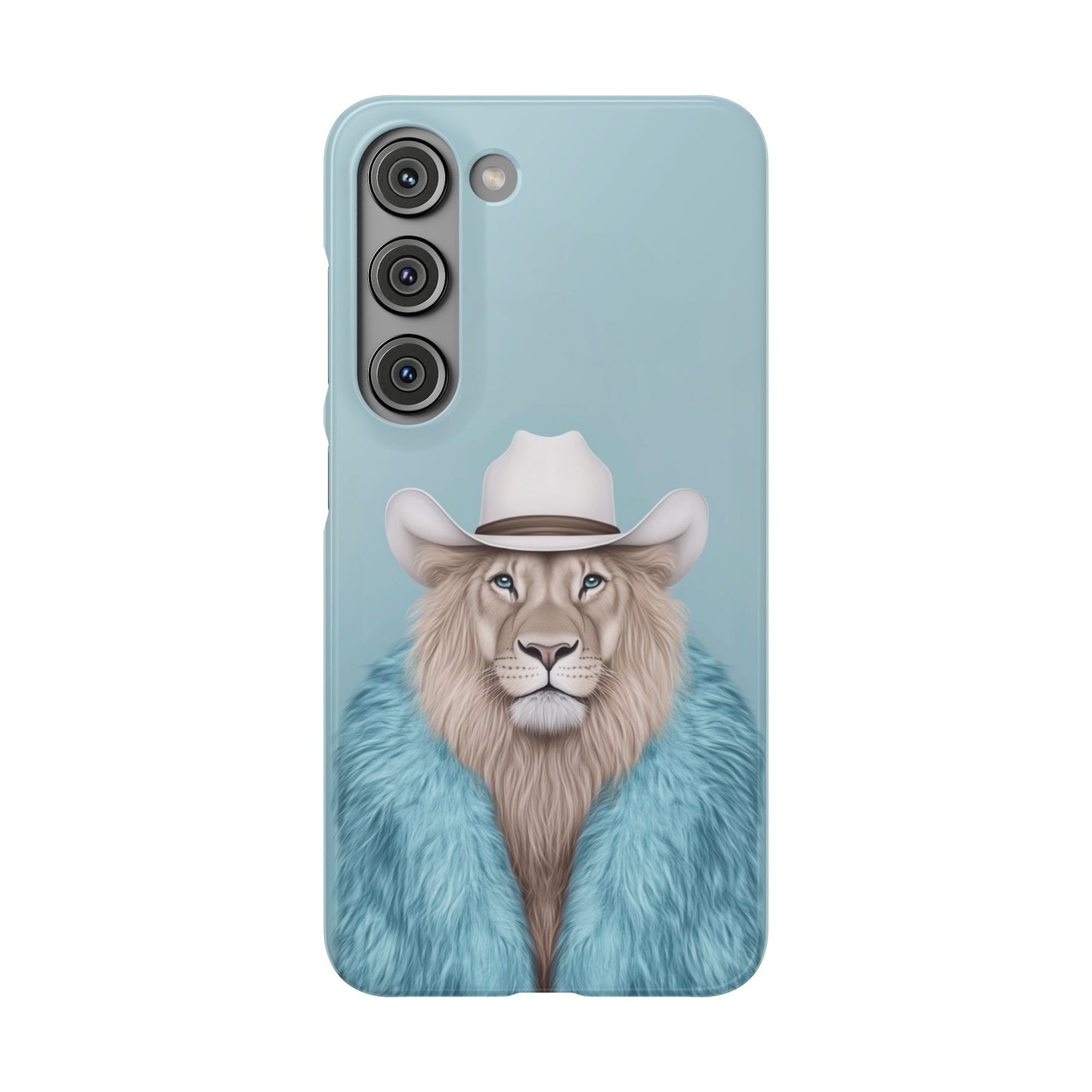 Lion in Fur Coat