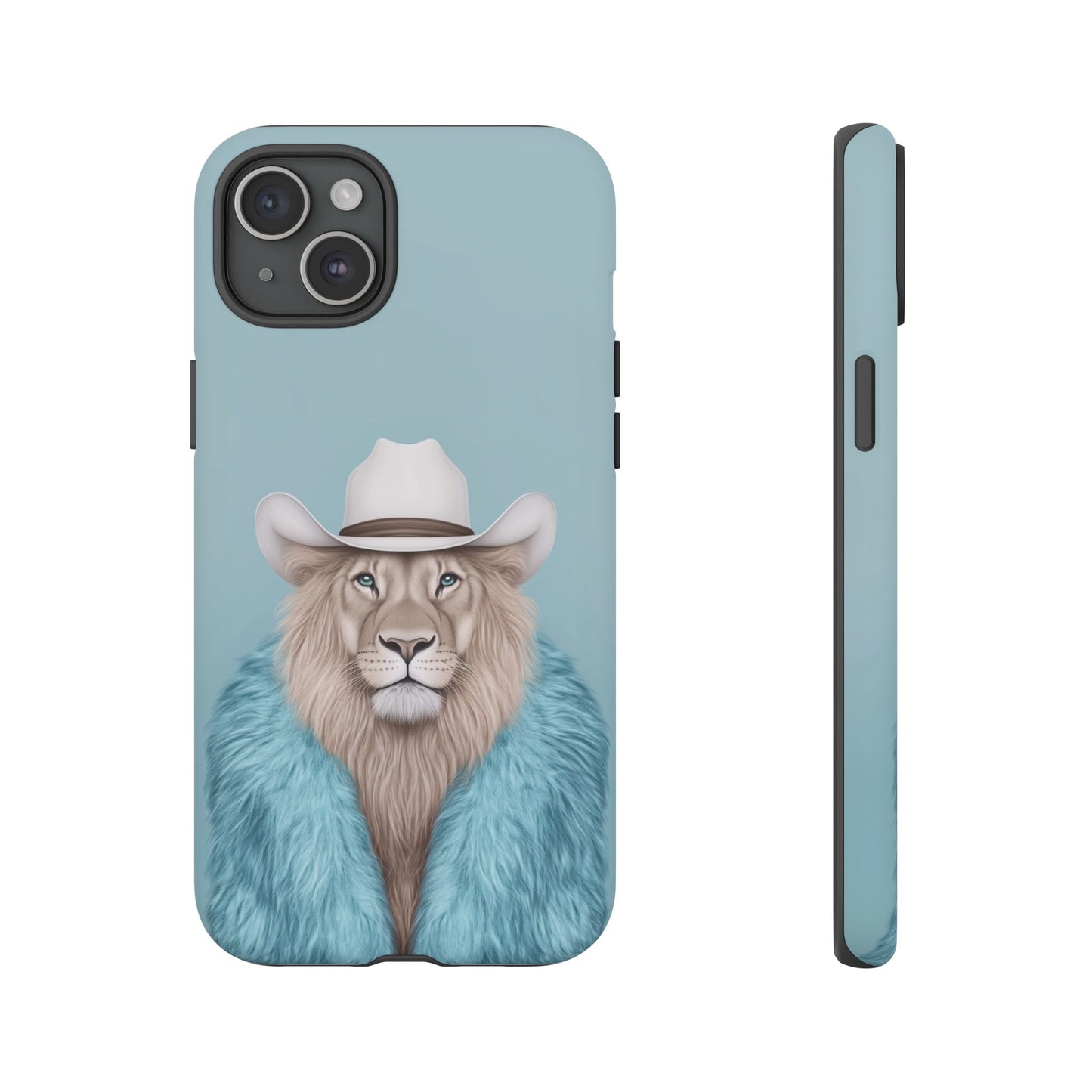 Lion in Fur Coat