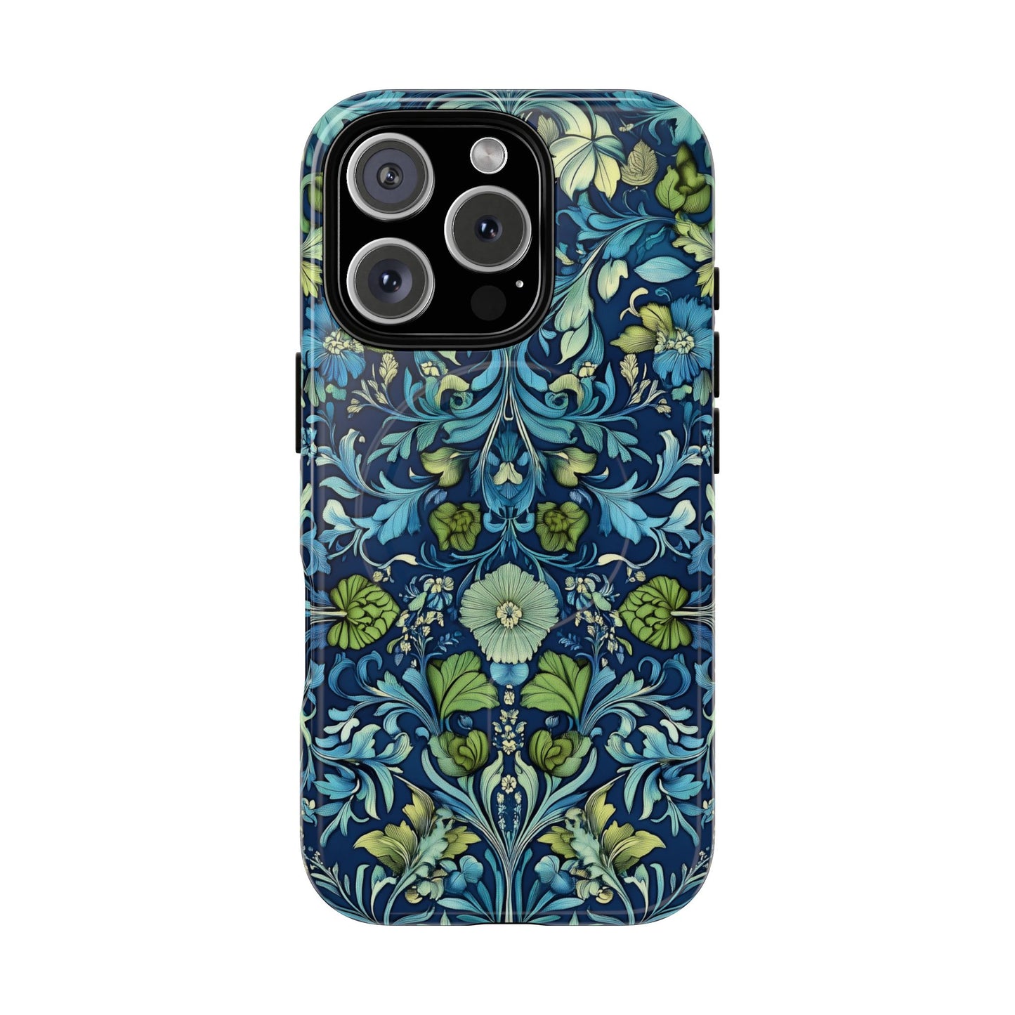 Blue William Morris Inspired