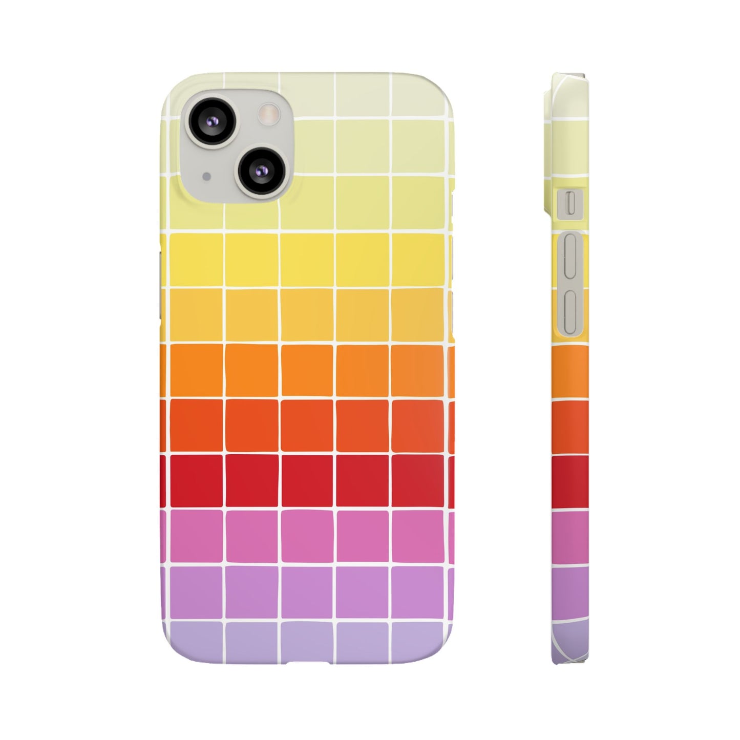 Colourful Squares - Slim Case