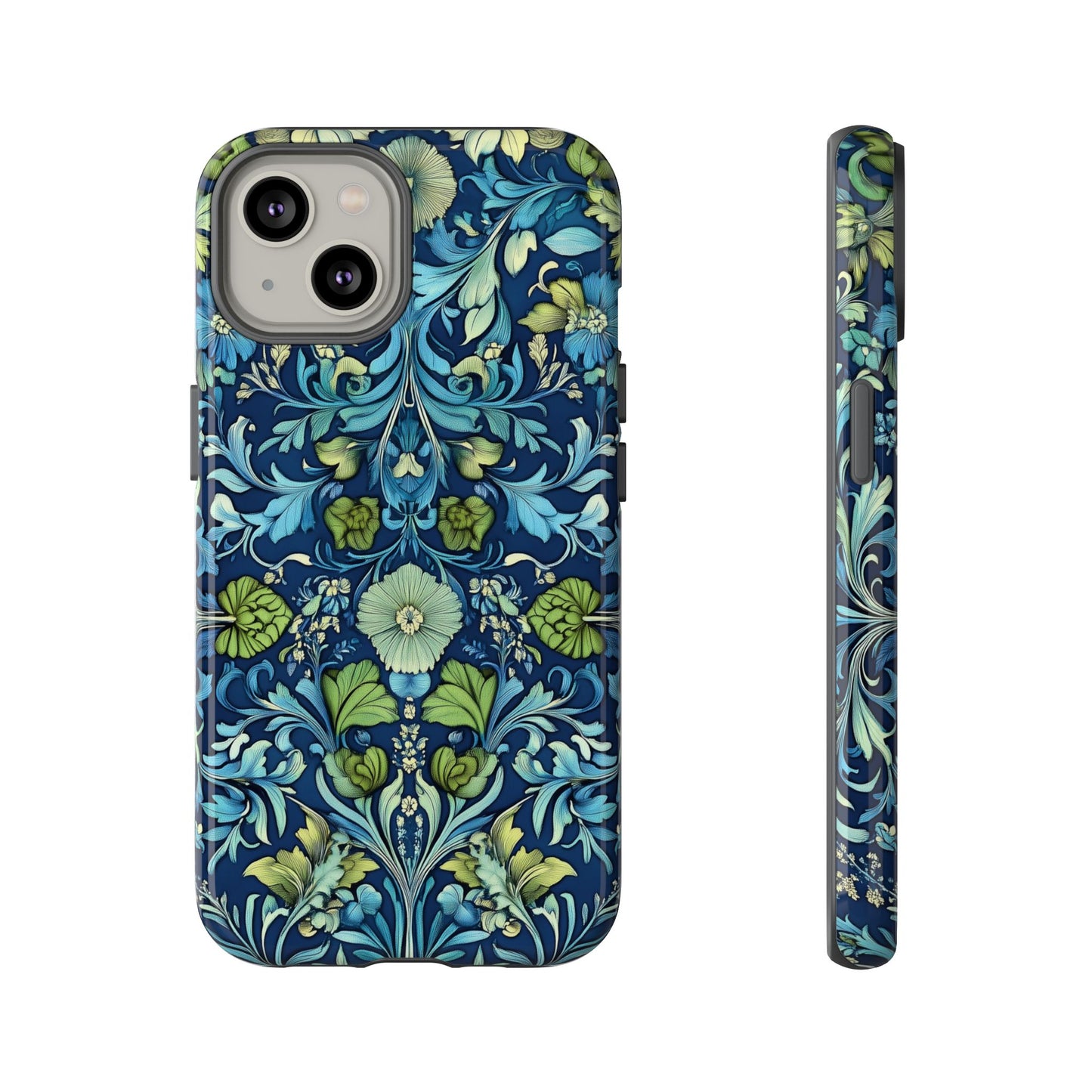 Blue William Morris Style - Tough Case