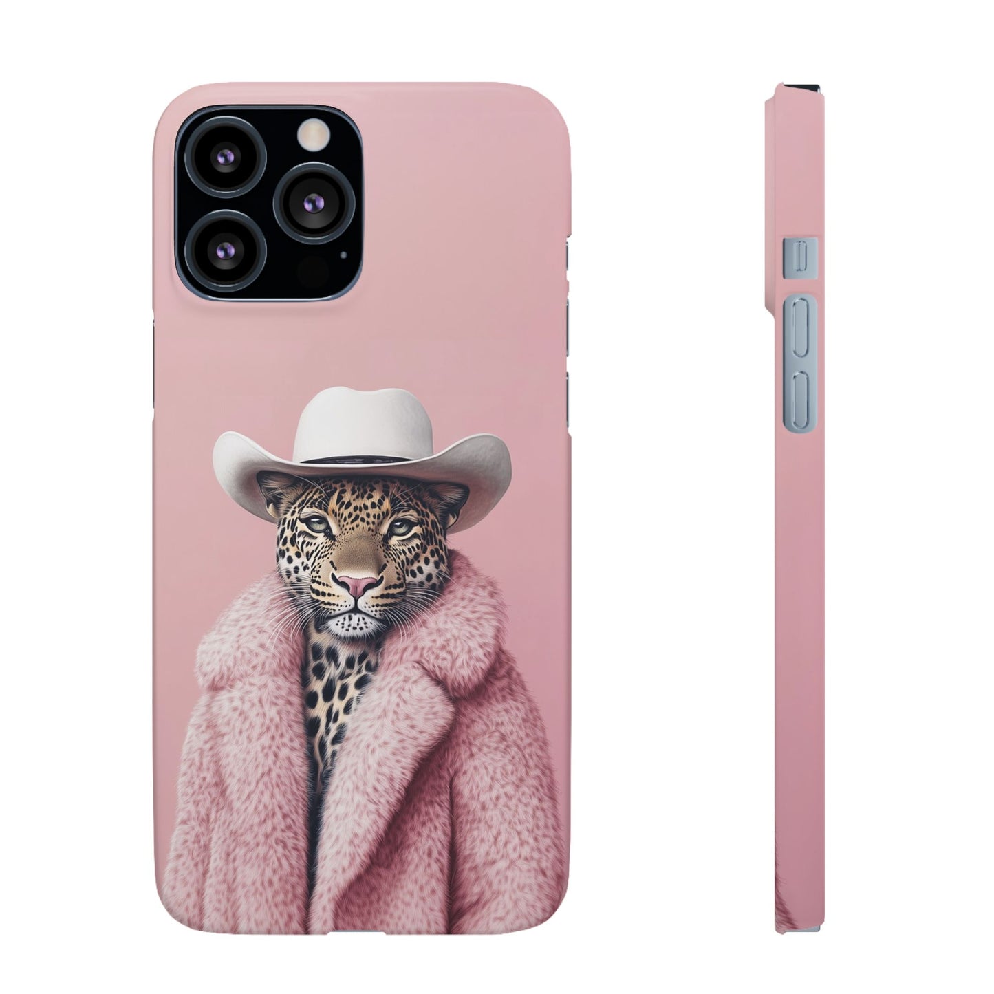 Leopard Fur Coat - Slim Case
