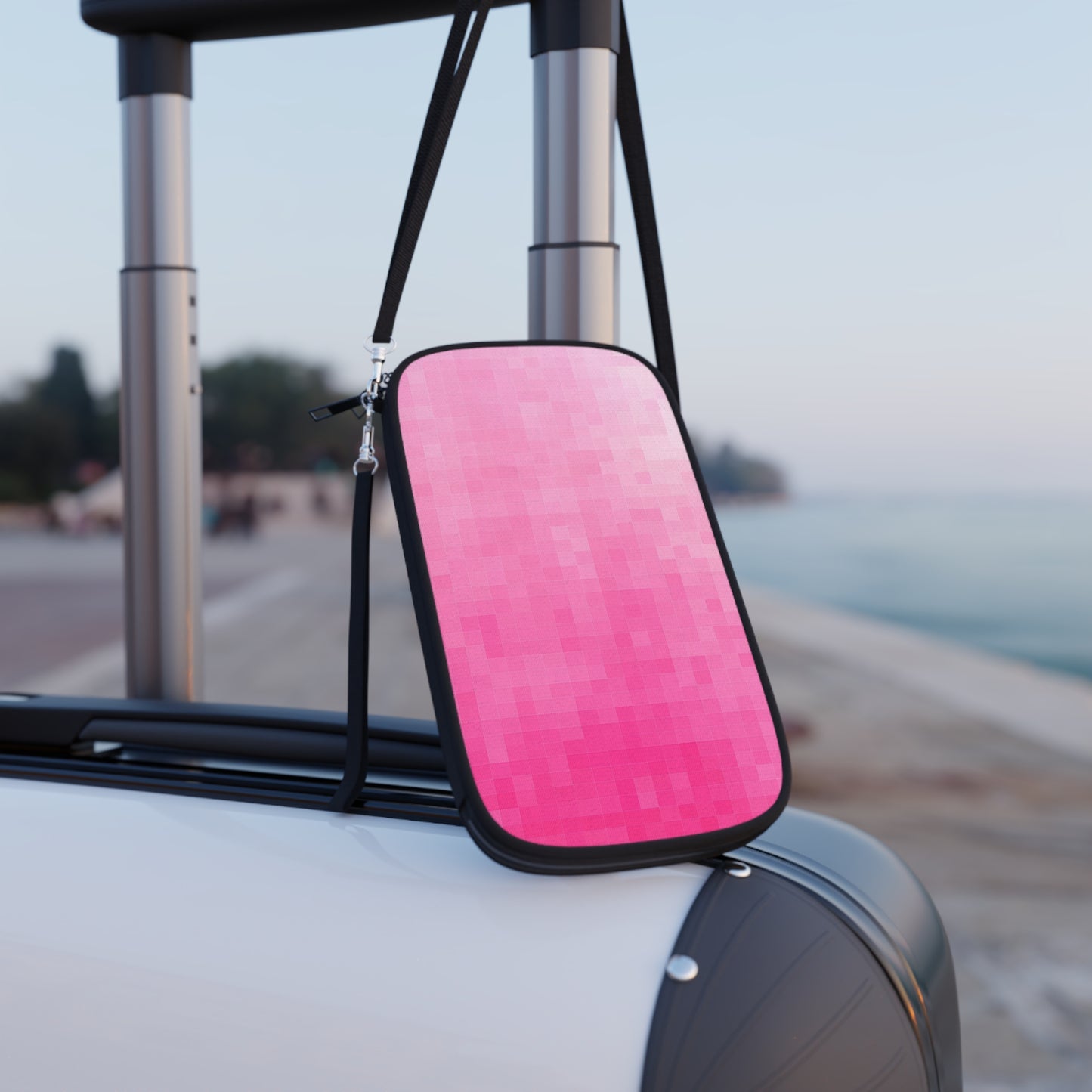 Passport Wallet - Pink Matrix