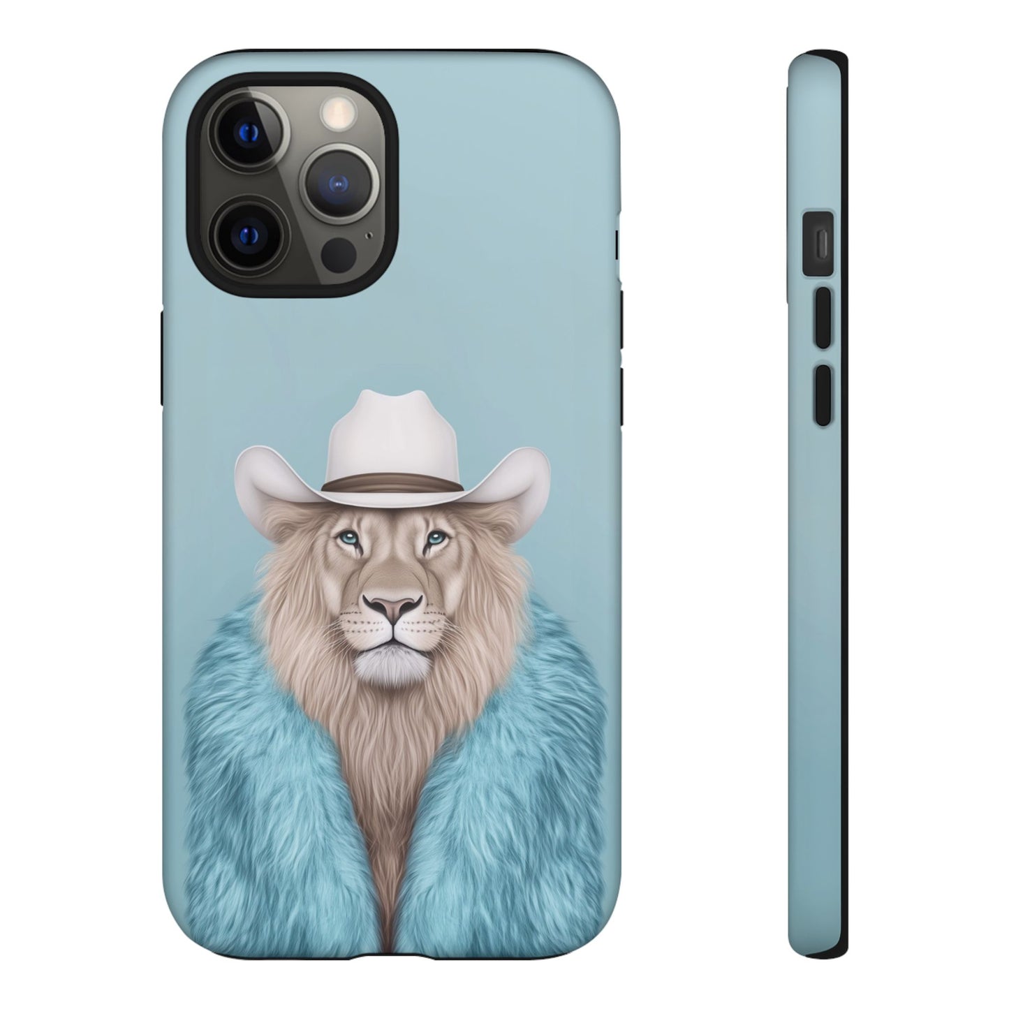 Lion in Fur Coat