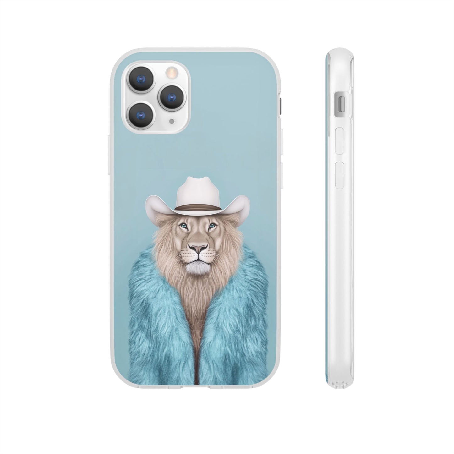 Lion in Fur Coat