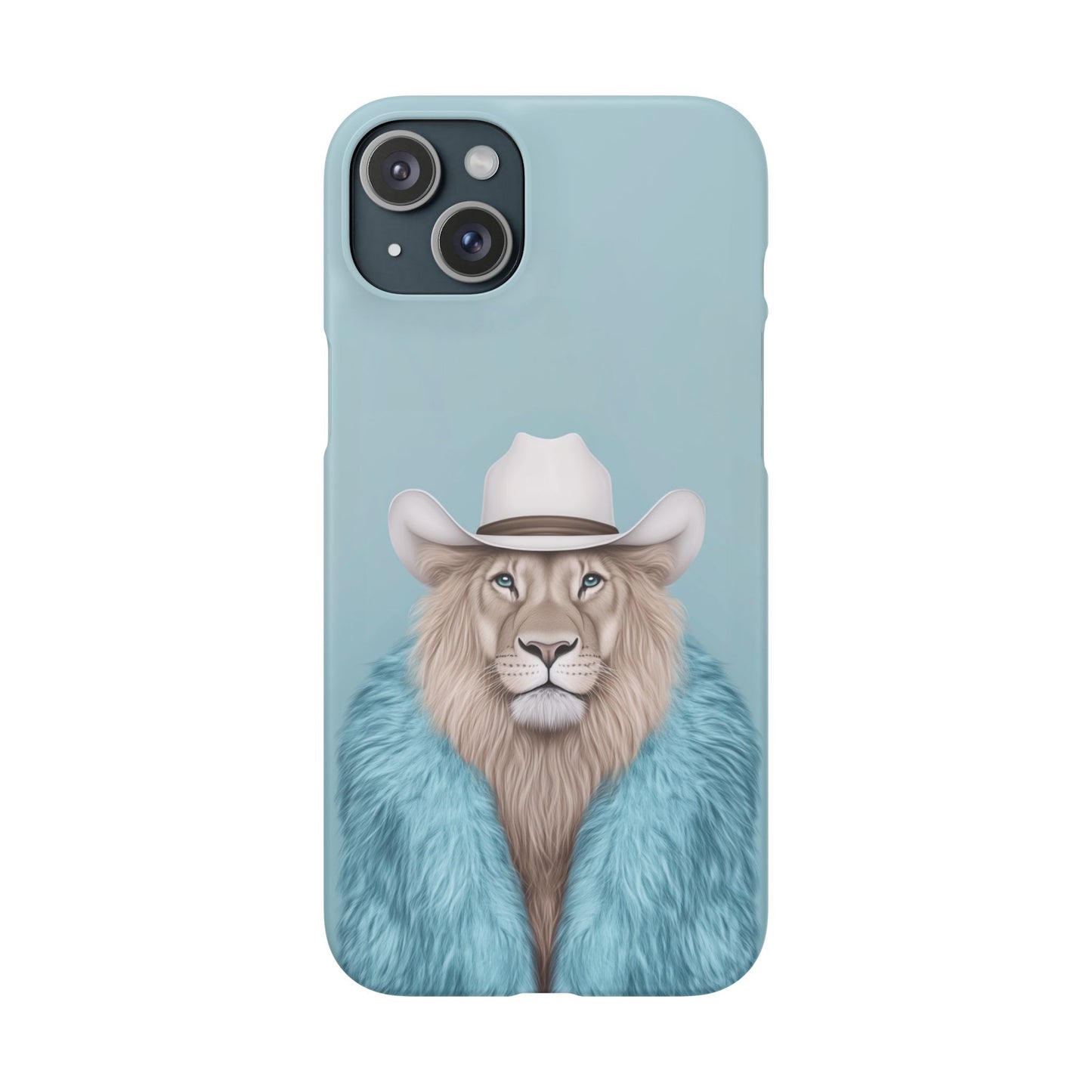 Lion in Fur Coat