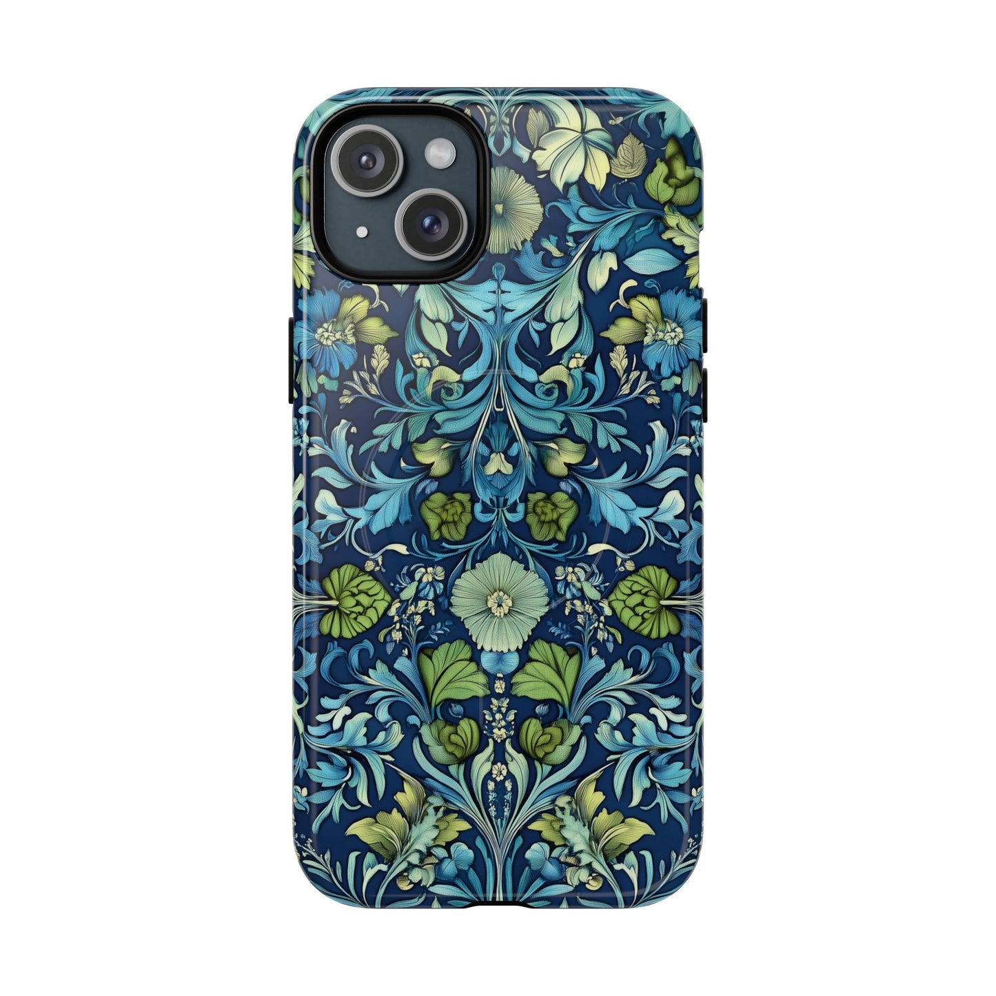 Blue William Morris Inspired