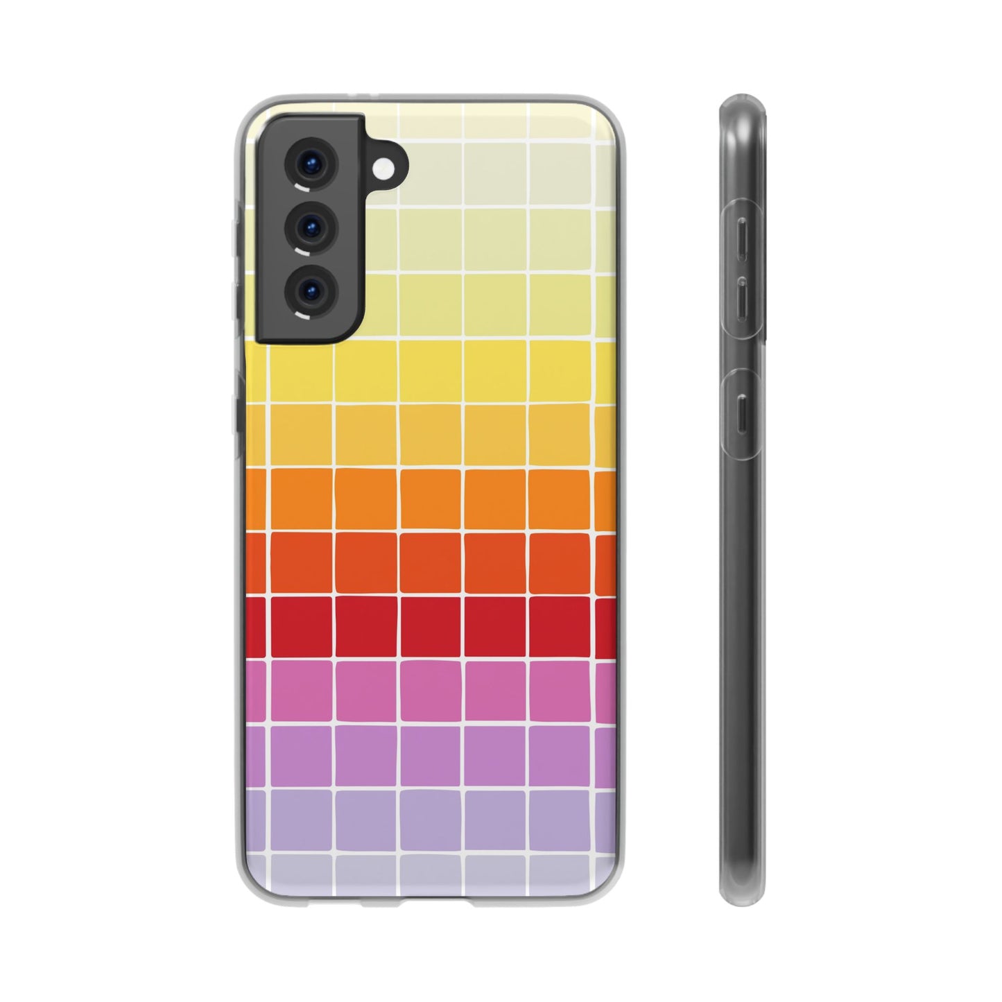Colourful Squares - Flexi Case