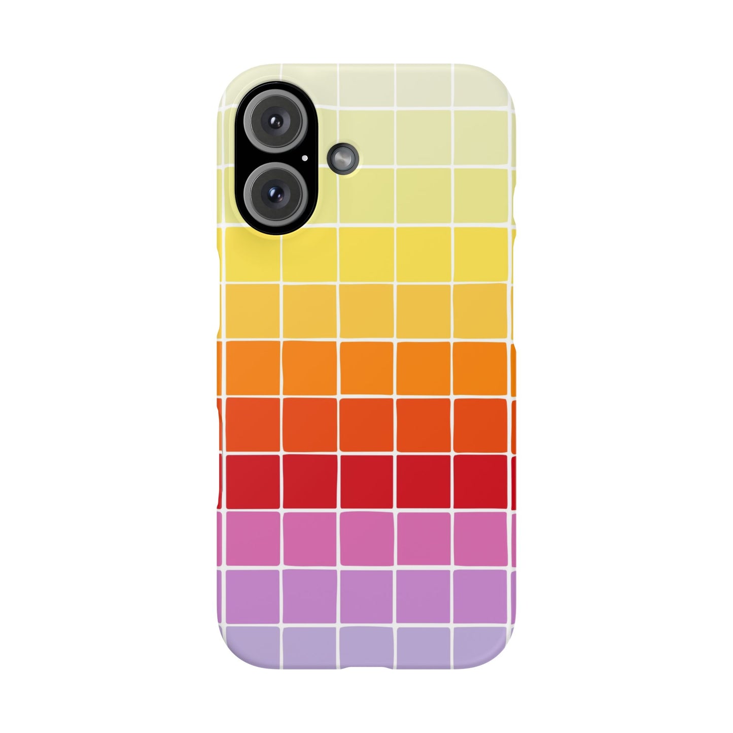 Colourful Squares - Slim Case