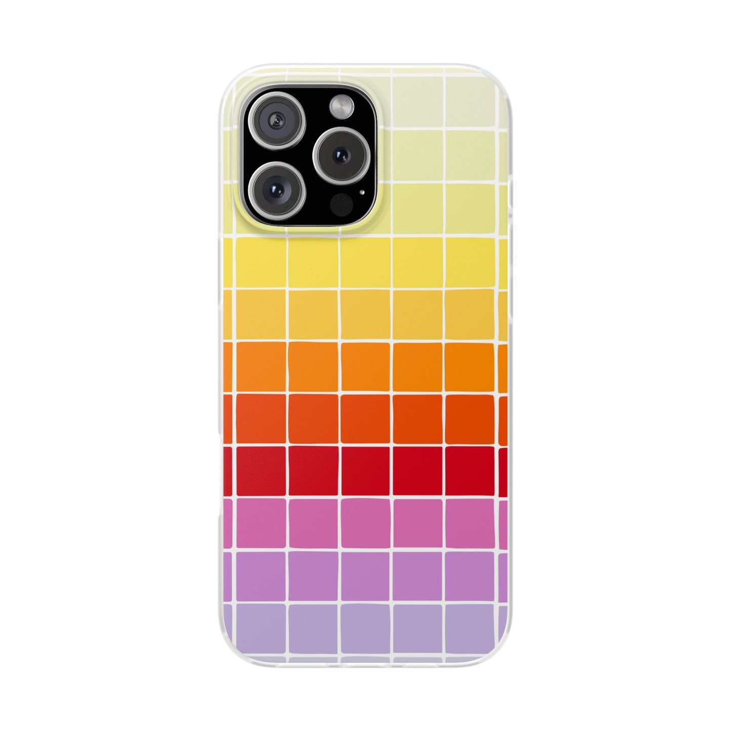 Colourful Squares - Flexi Case