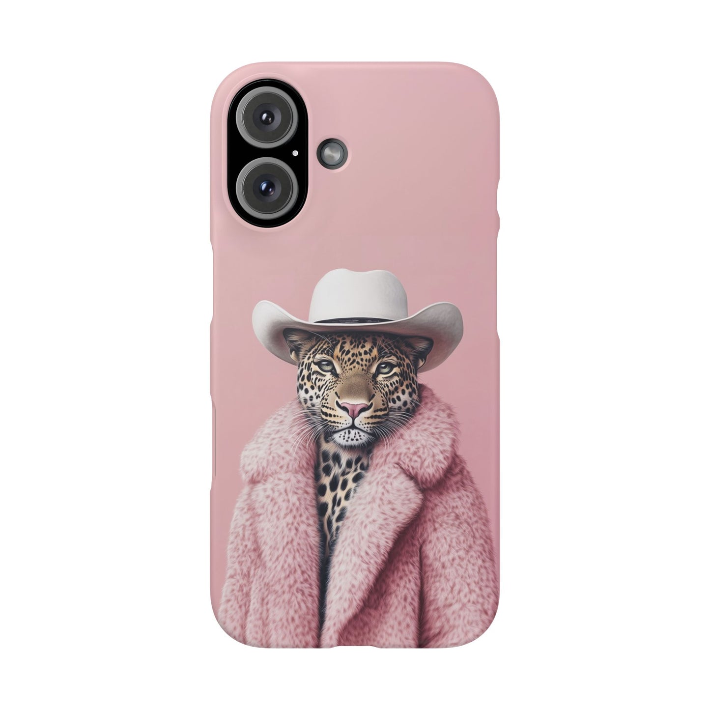 Leopard Fur Coat - Slim Case