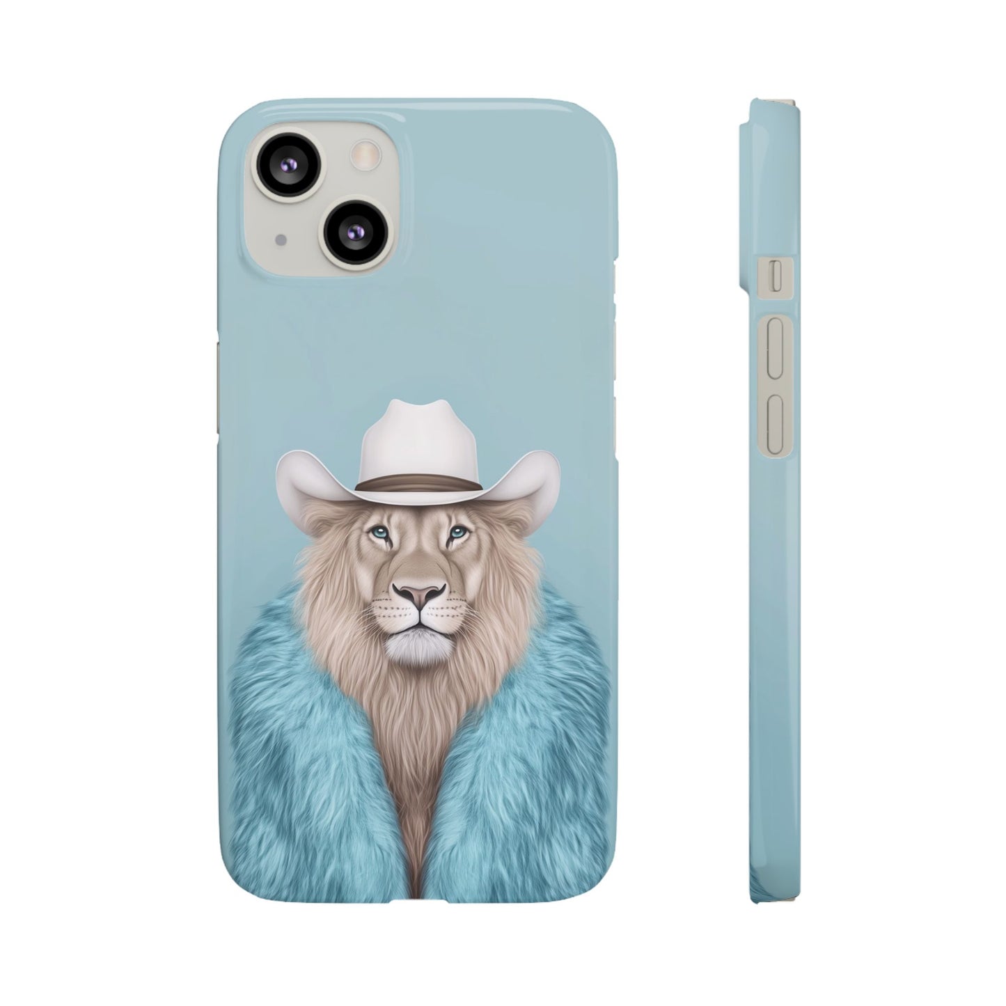 Lion in Fur Coat